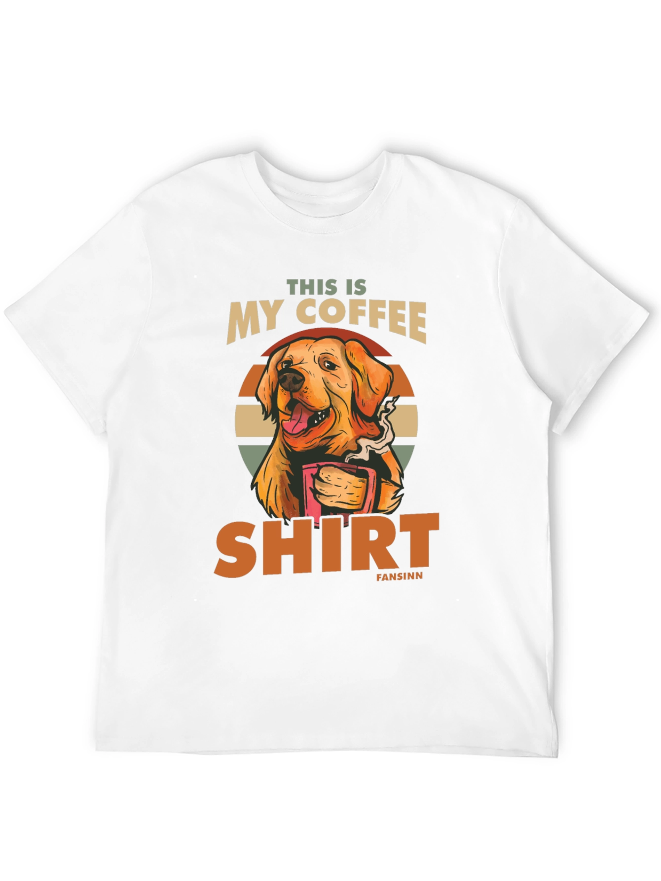 Funny Dog Coffee T-Shirt