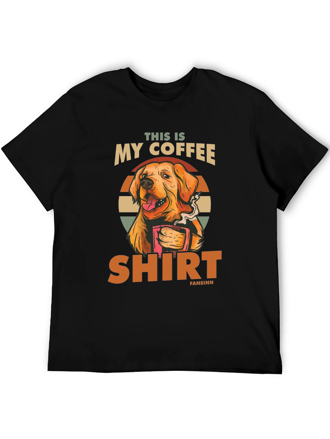 Funny Dog Coffee T-Shirt