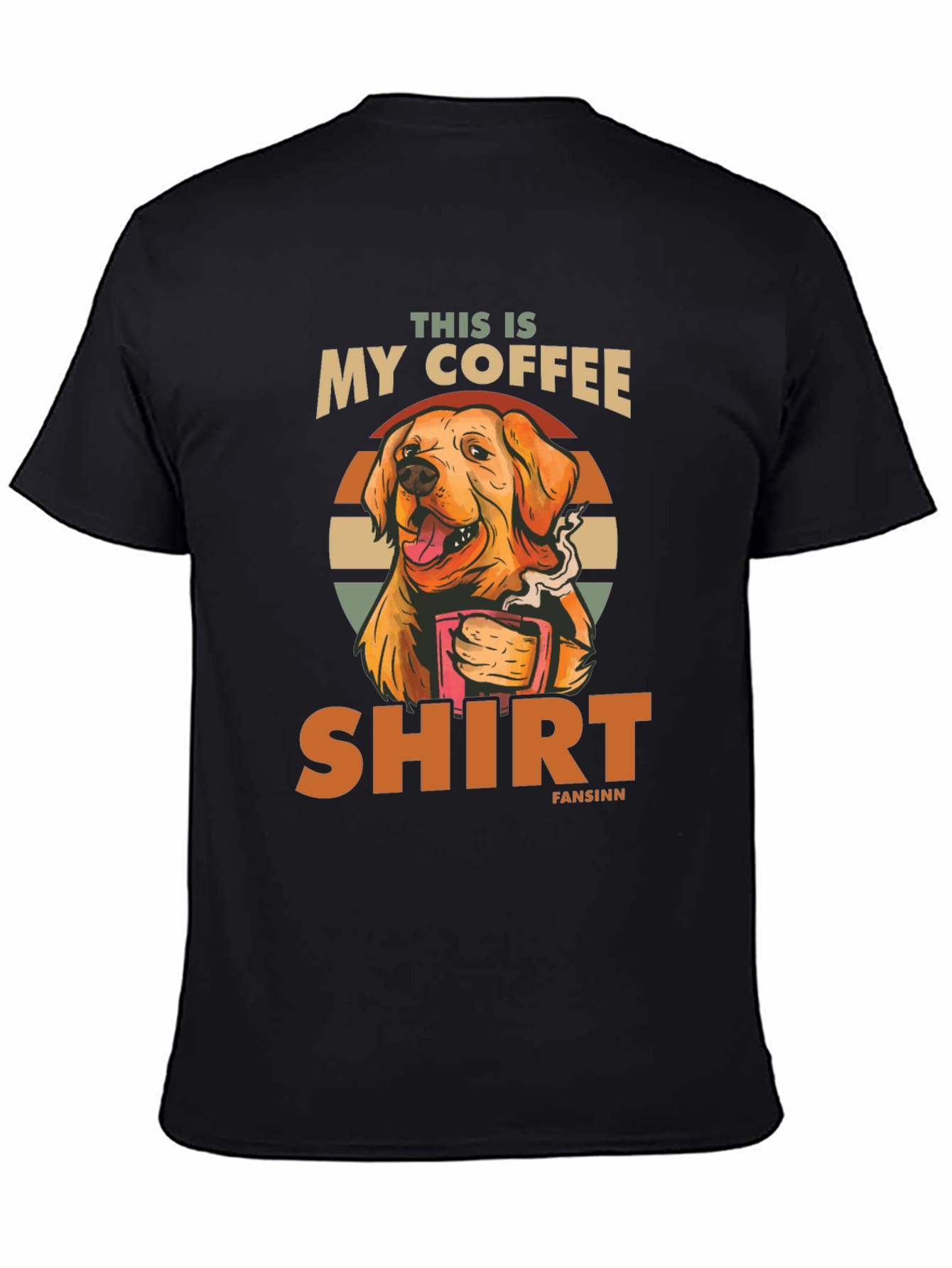 Funny Dog Coffee T-Shirt