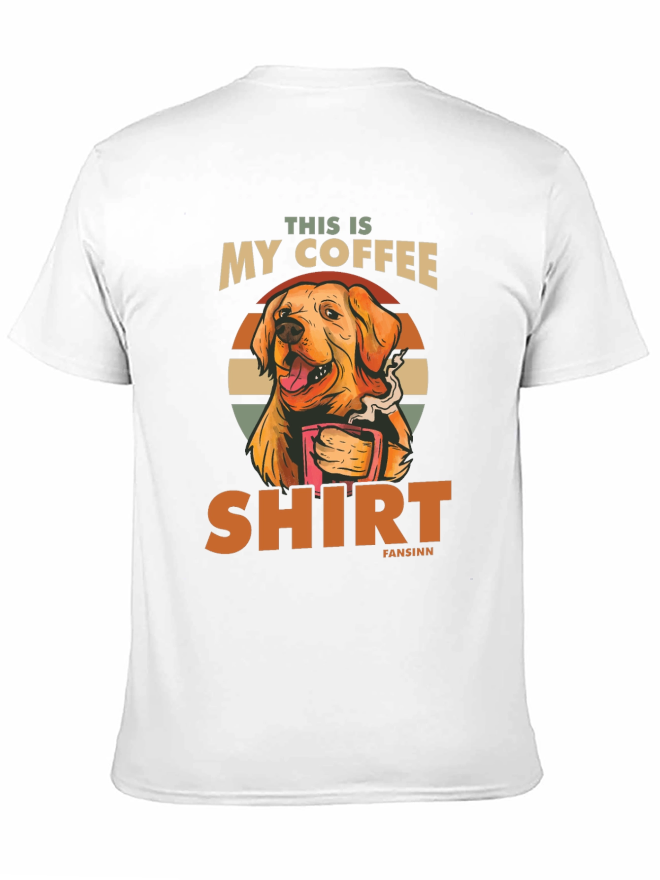 Funny Dog Coffee T-Shirt