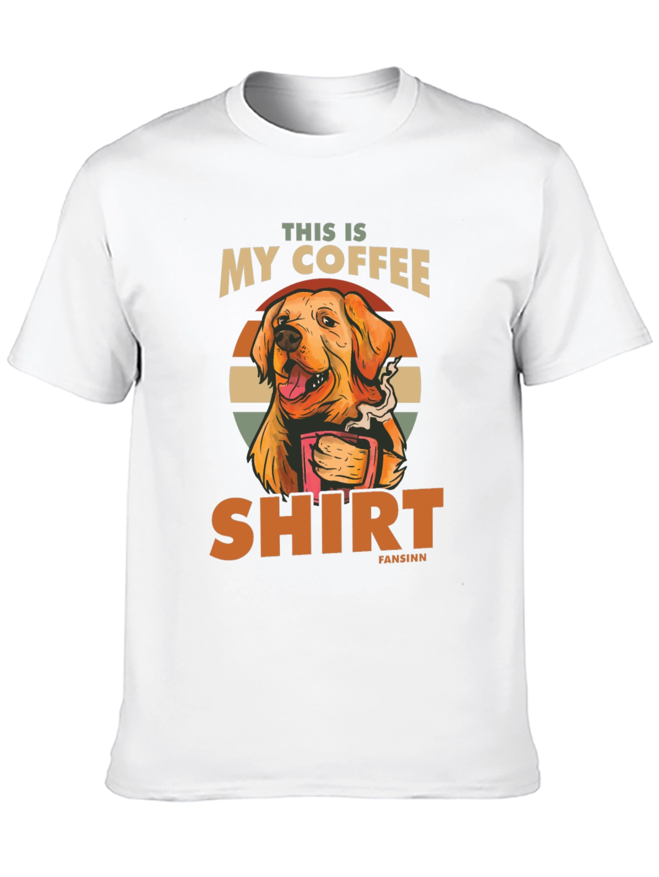 Funny Dog Coffee T-Shirt