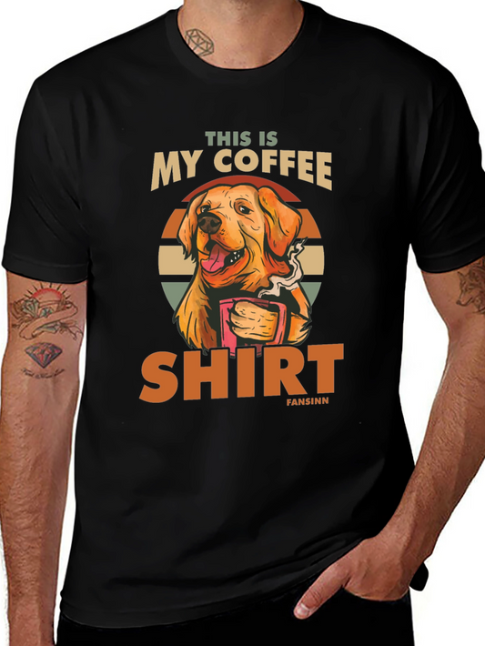 Funny Dog Coffee T-Shirt
