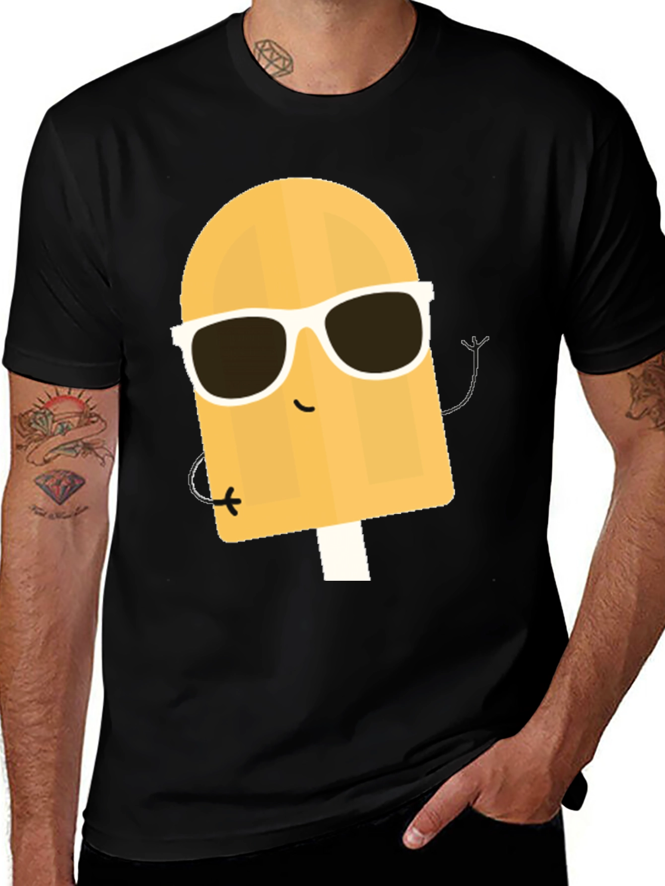 Cool Popsicle Graphic Tee - Summer Fun!