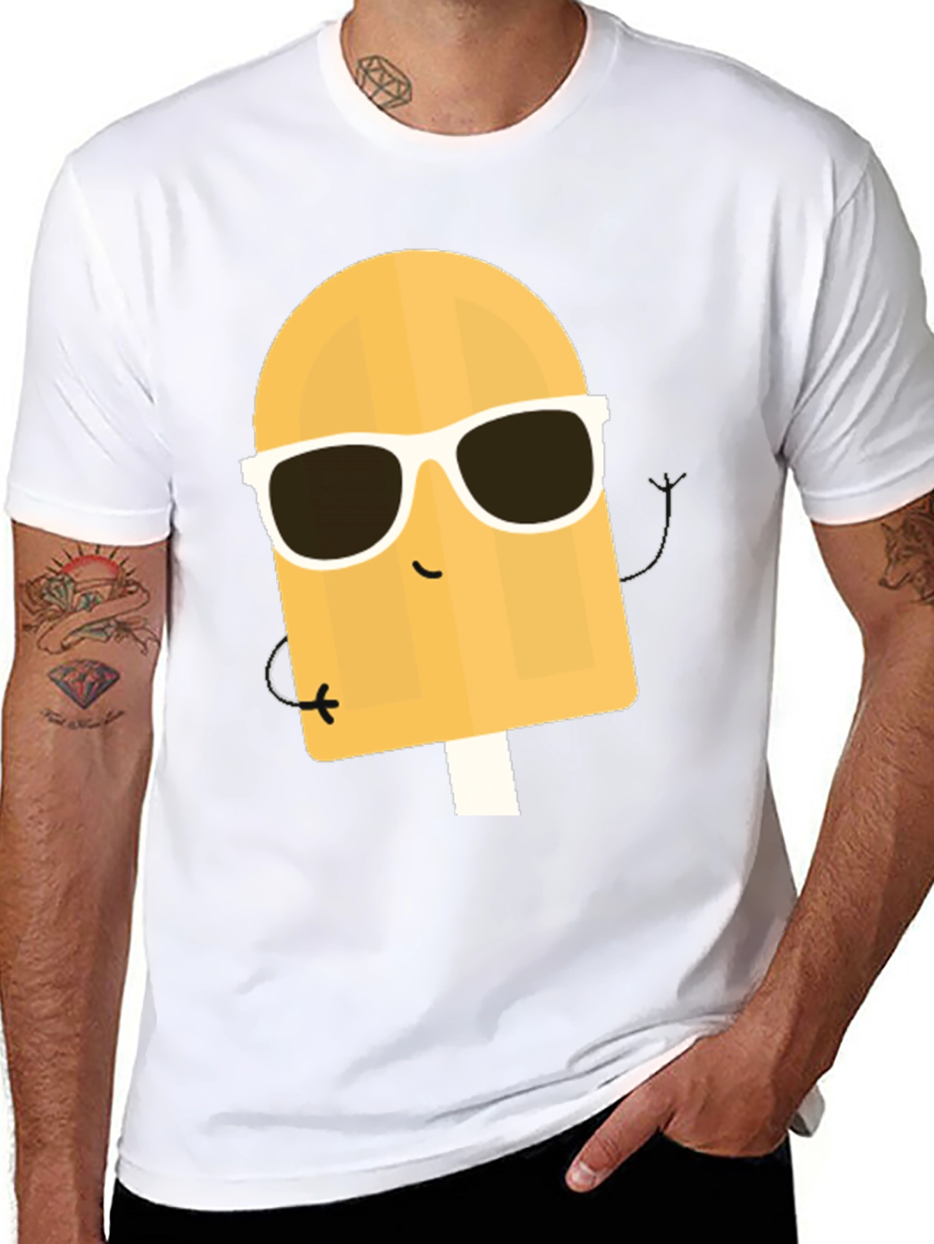 Cool Popsicle Graphic Tee - Summer Fun!