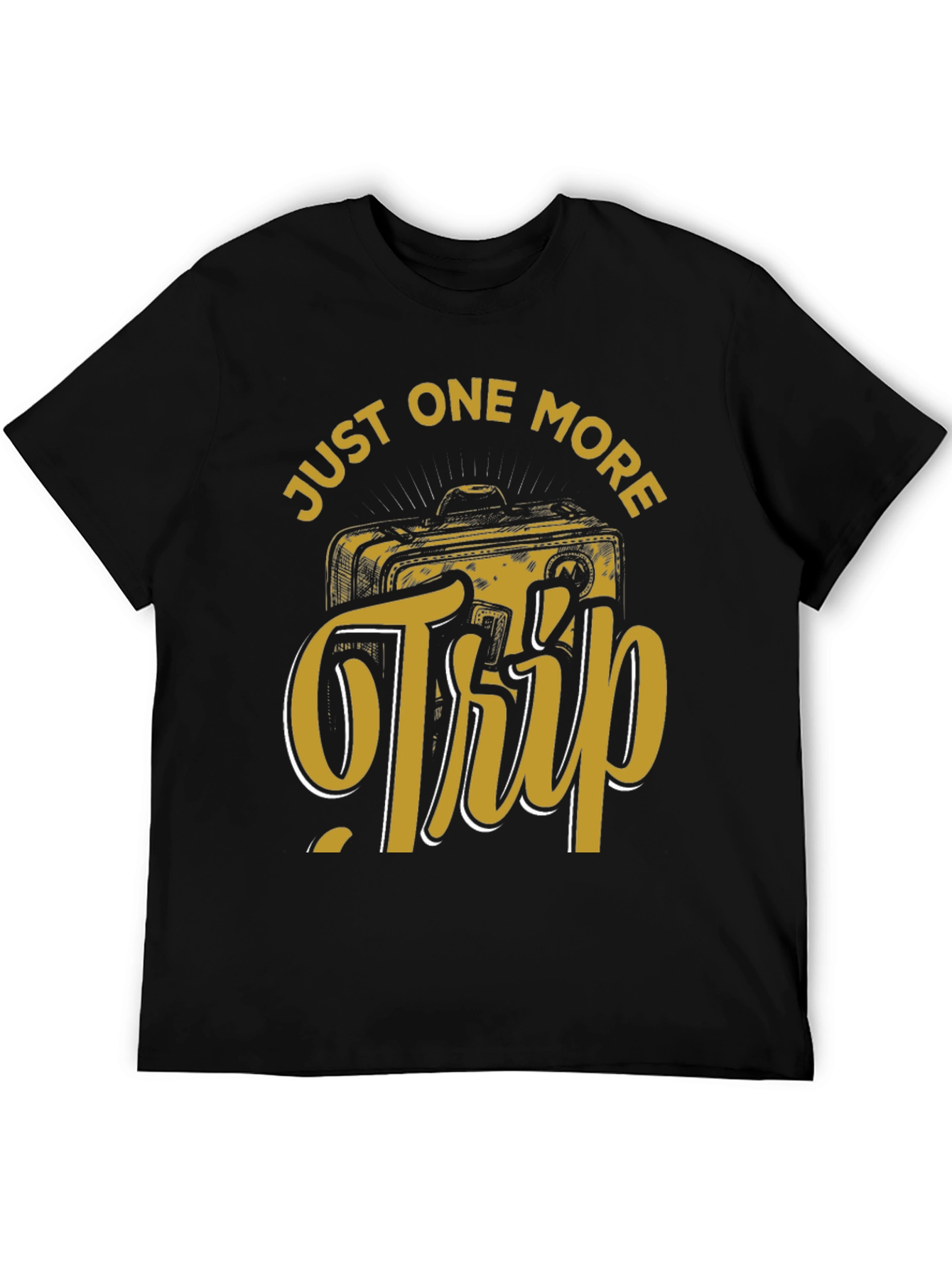 Just One More Trip Graphic Tee - Black