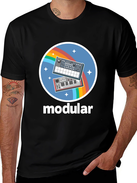 Modular Synthesizer Graphic Tee