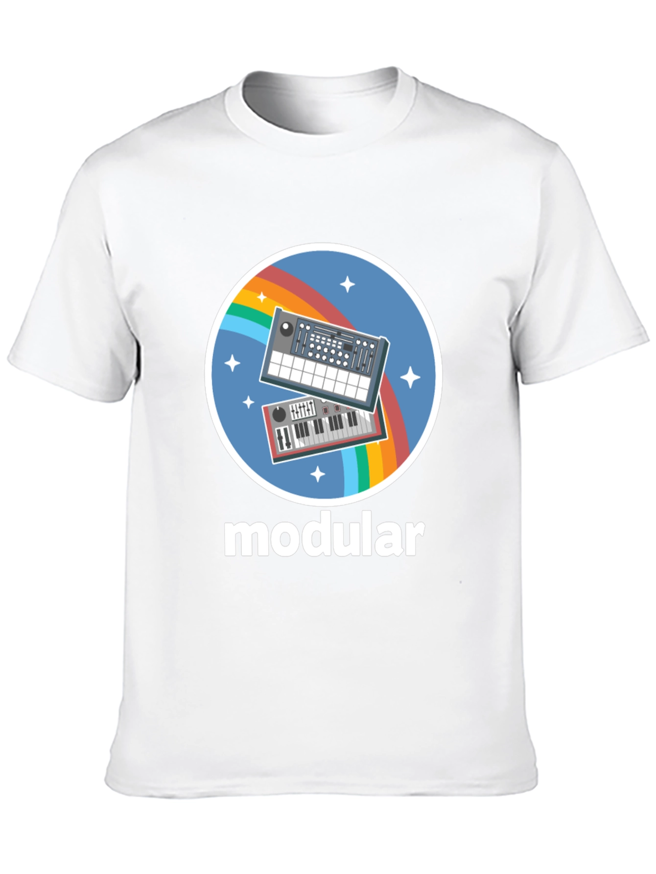 Modular Synthesizer Graphic Tee