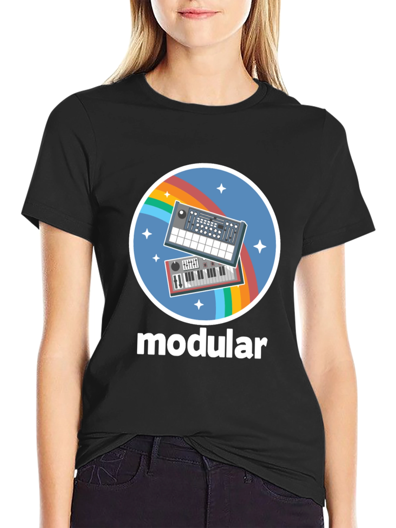Modular Synthesizer Graphic Tee