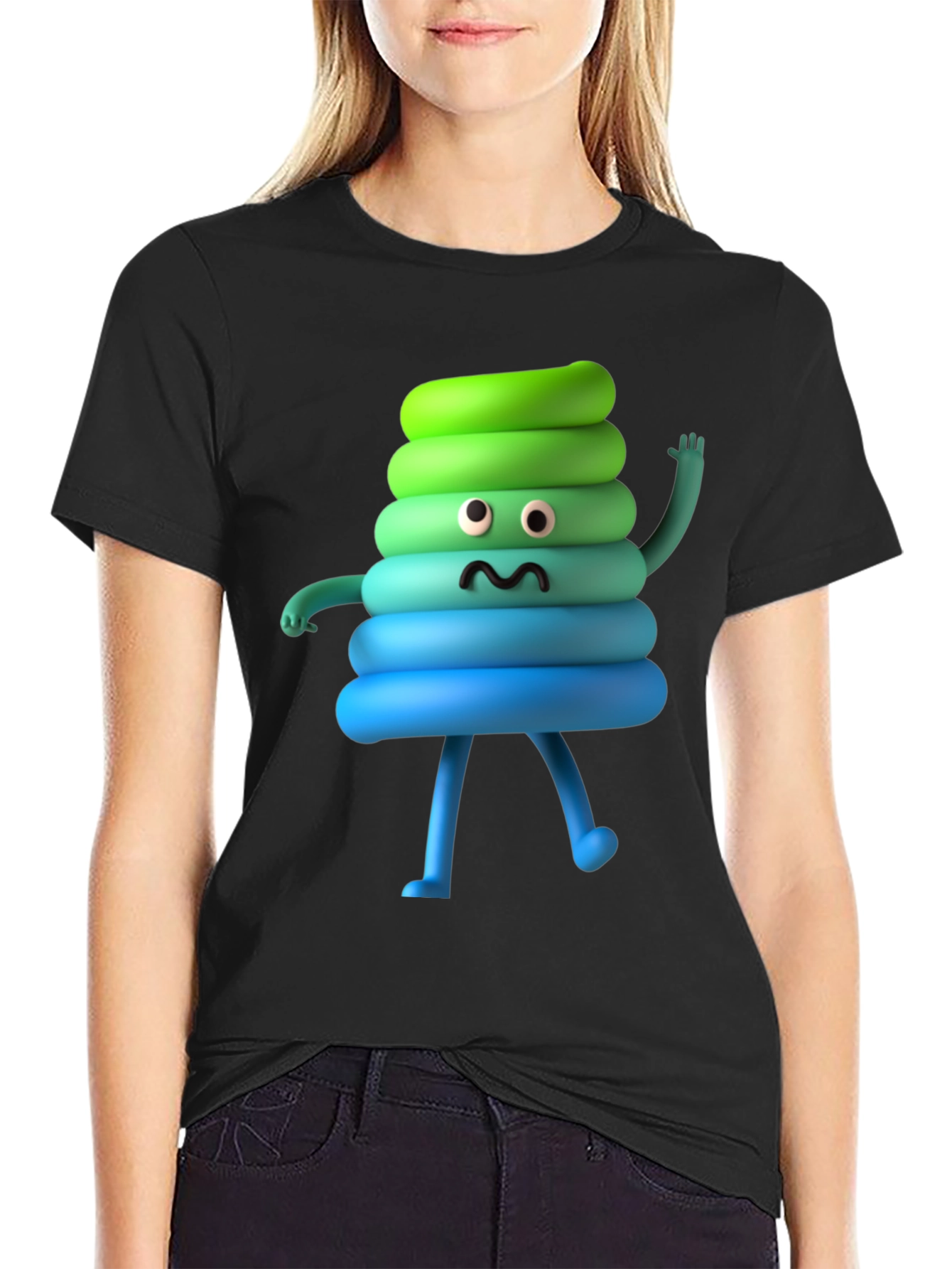 Fun Poop Emoji T-Shirt - Novelty Humor Tee