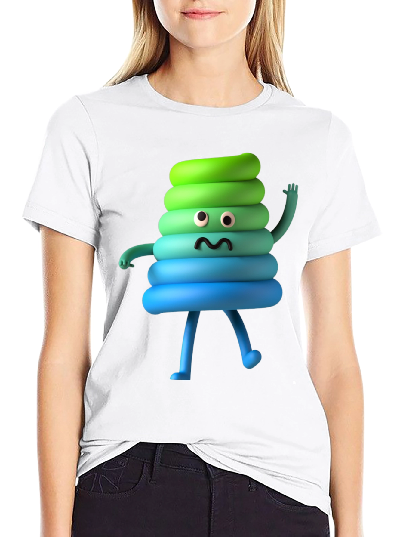 Fun Poop Emoji T-Shirt - Novelty Humor Tee