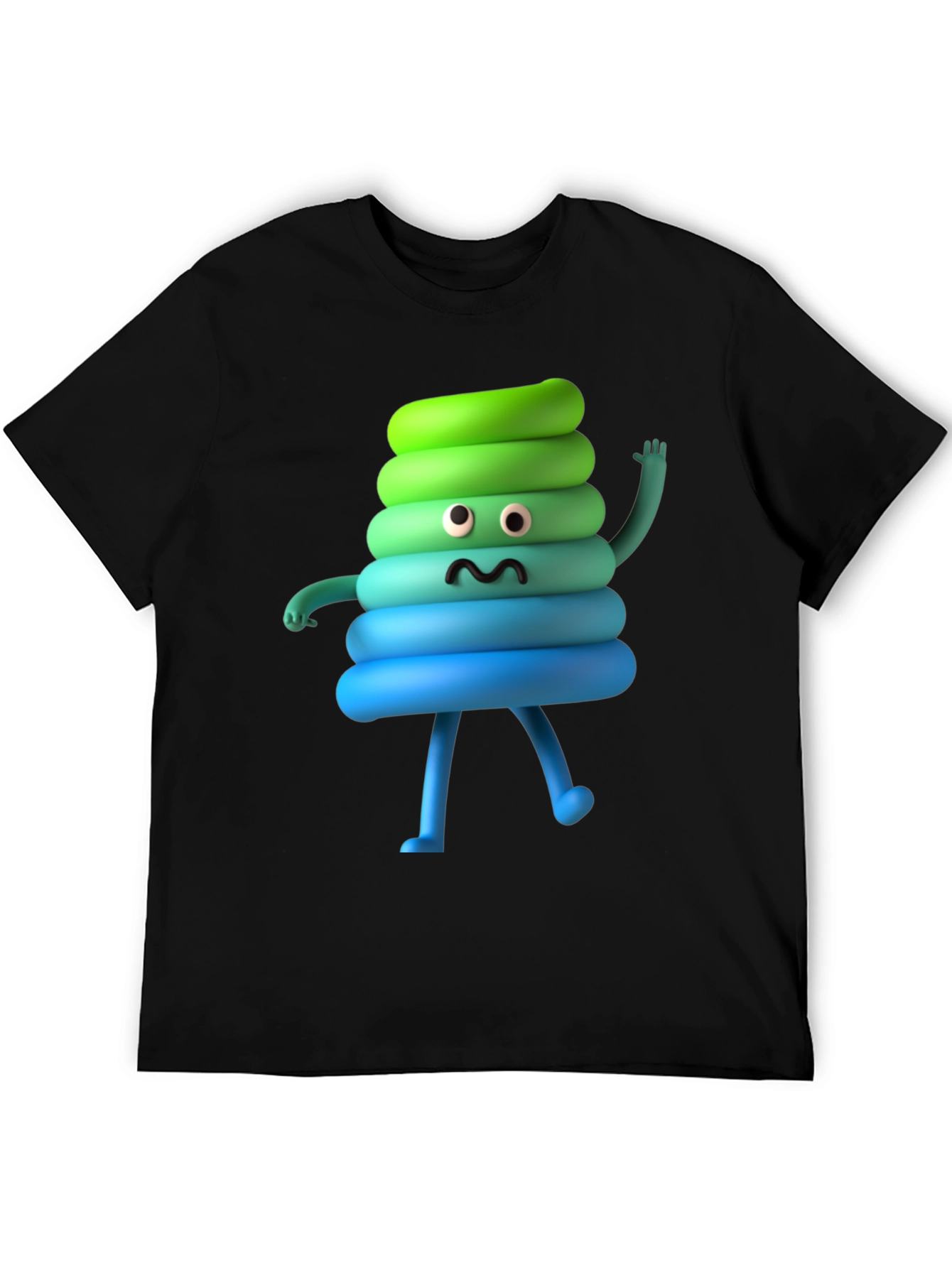 Fun Poop Emoji T-Shirt - Novelty Humor Tee