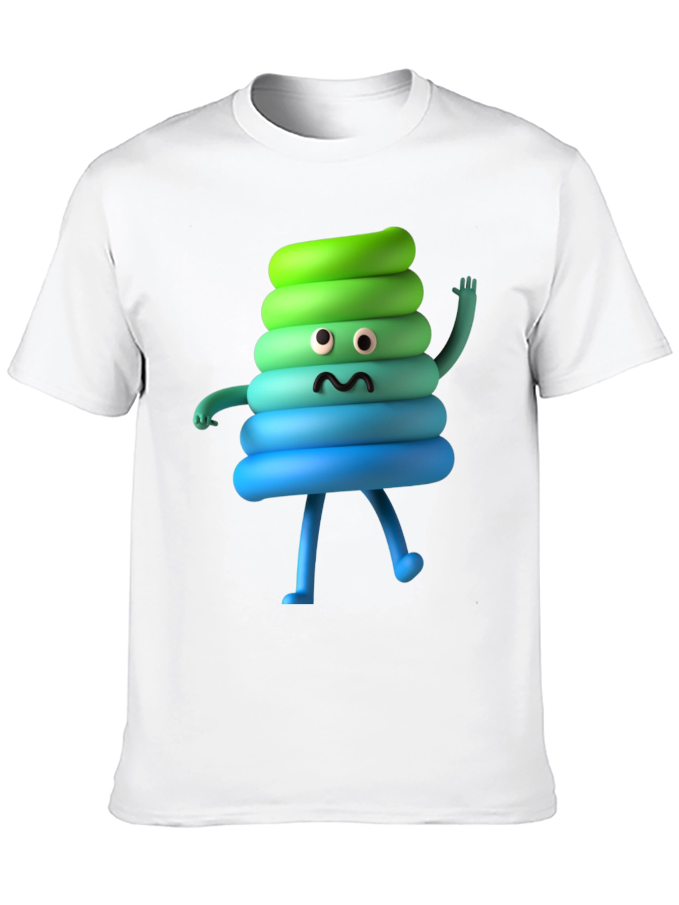 Fun Poop Emoji T-Shirt - Novelty Humor Tee