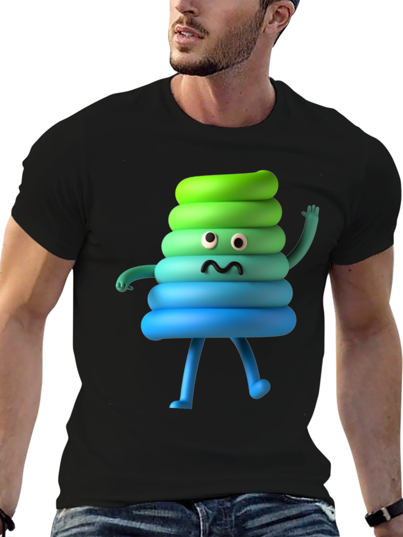 Fun Poop Emoji T-Shirt - Novelty Humor Tee