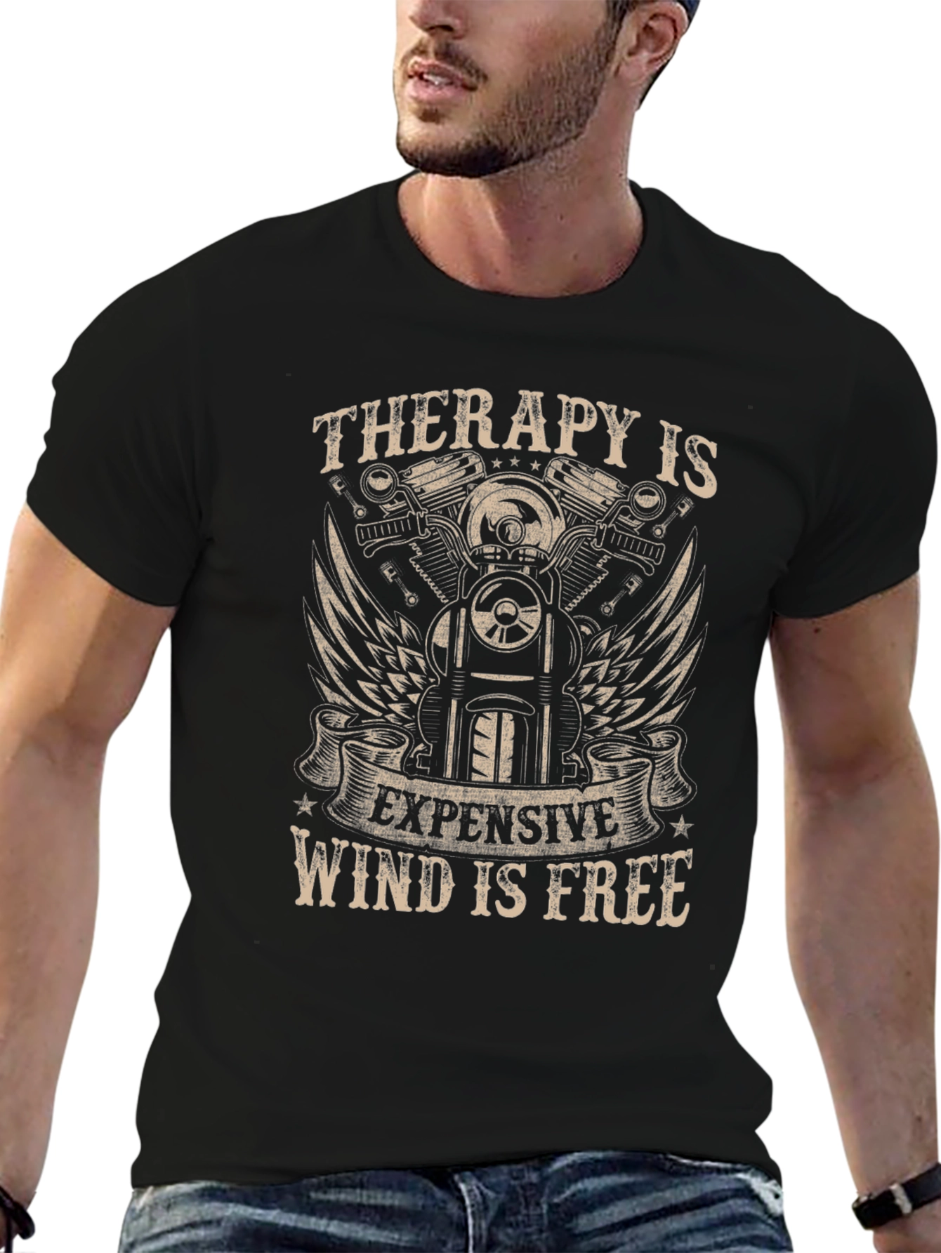 Therapy is Expensive Wind is Free T-Shirt