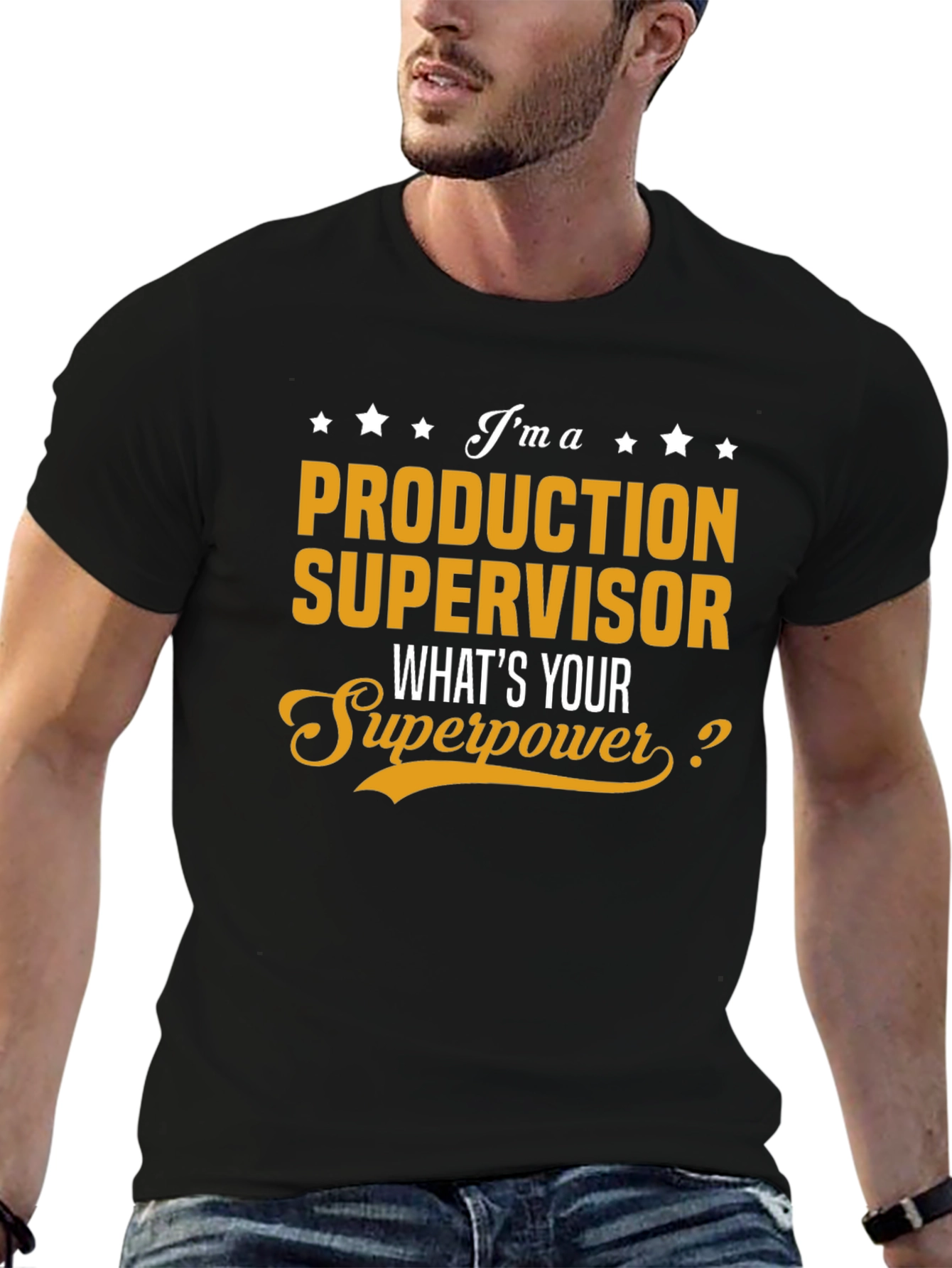 Production Supervisor Superpower T-Shirt