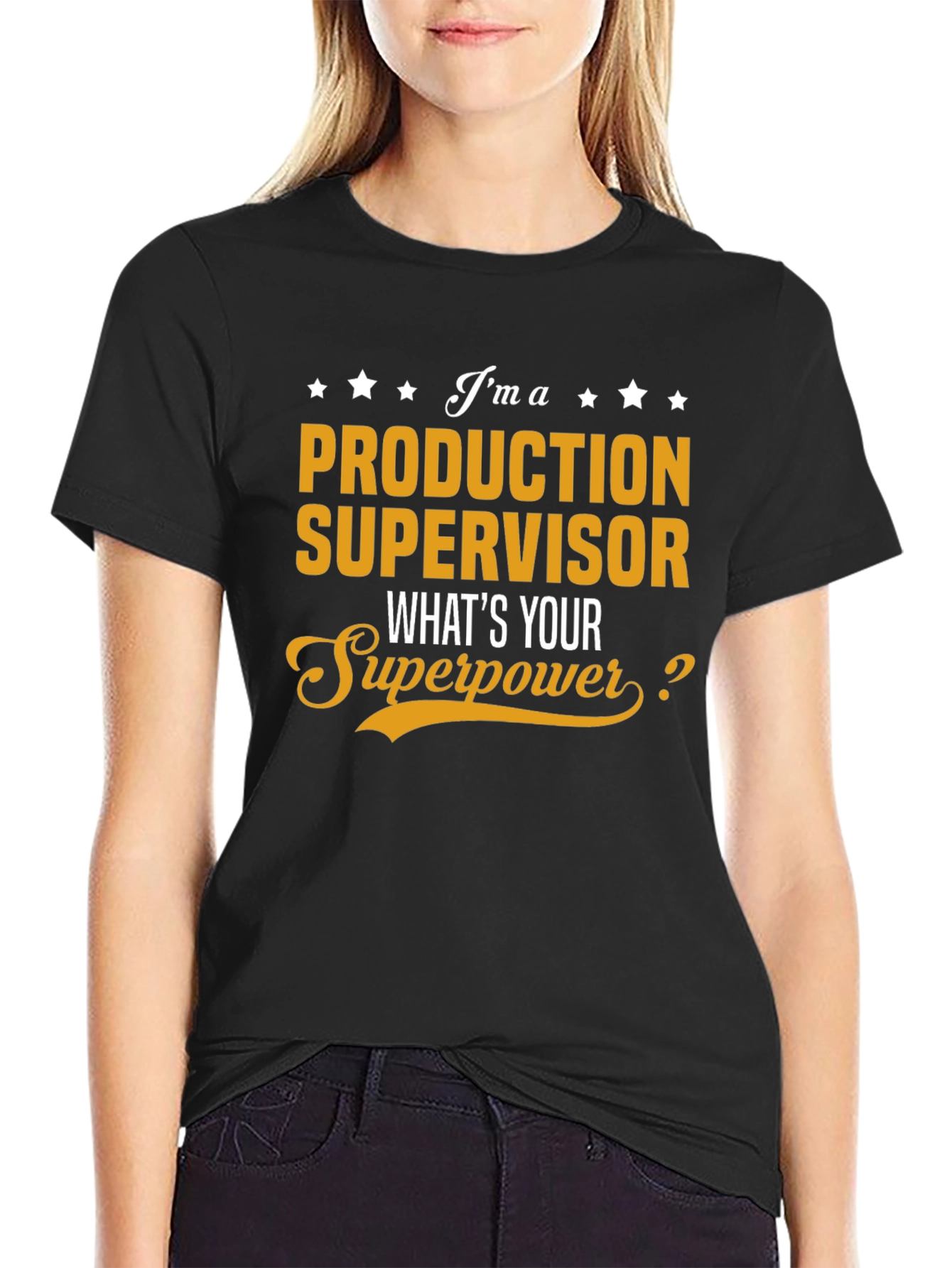 Production Supervisor Superpower T-Shirt