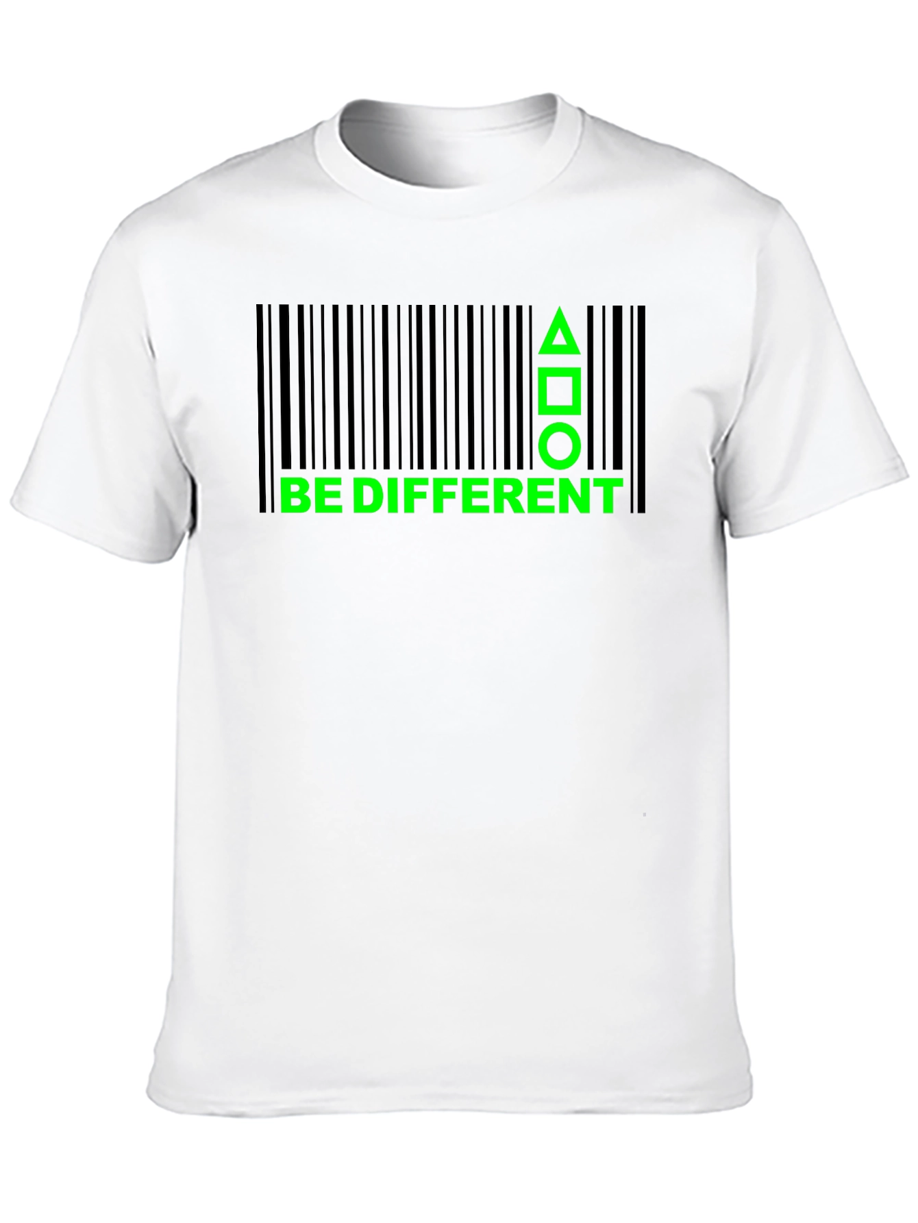 Be Different Graphic T-Shirt - Black Cotton Tee