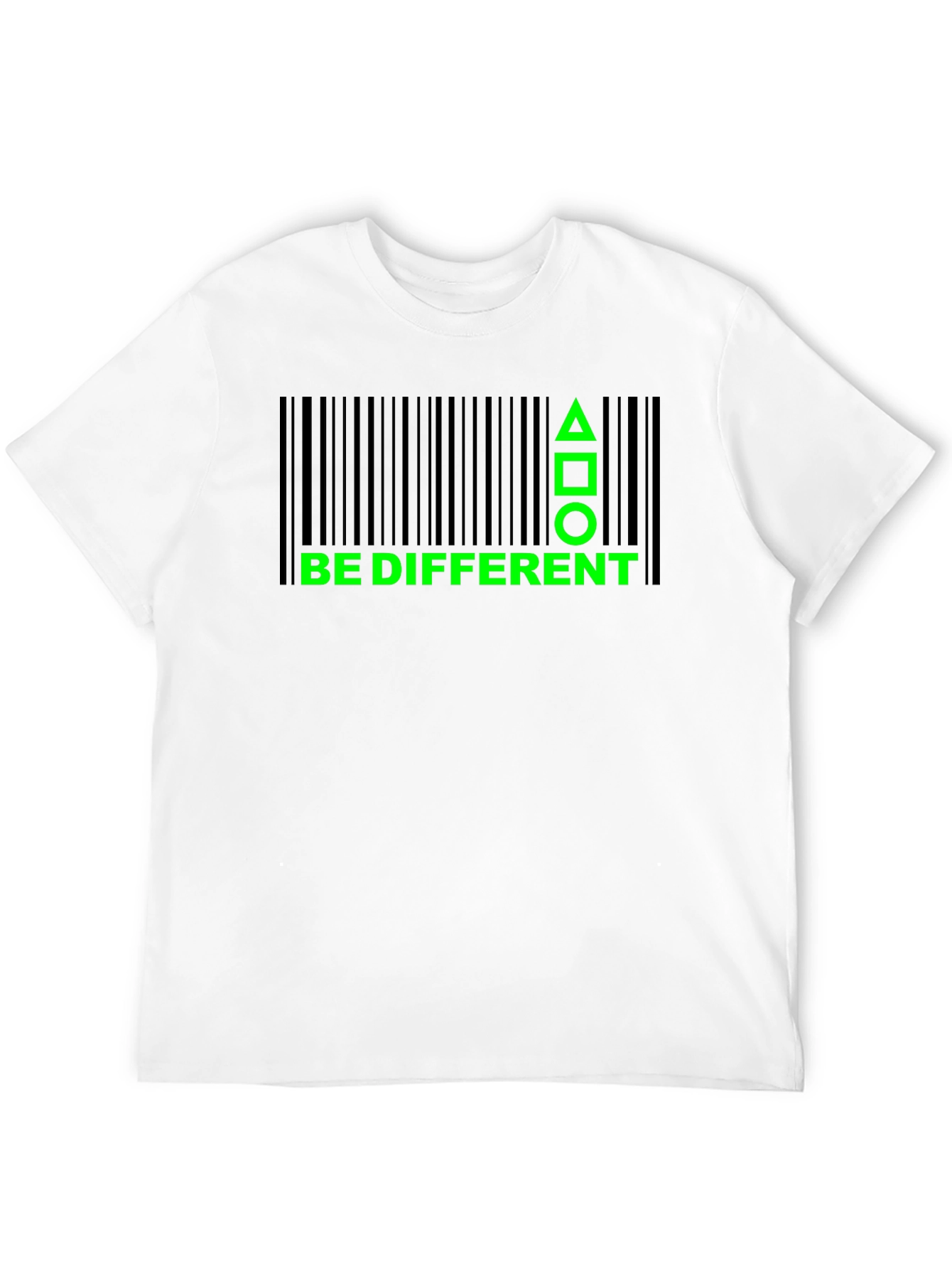 Be Different Graphic T-Shirt - Black Cotton Tee