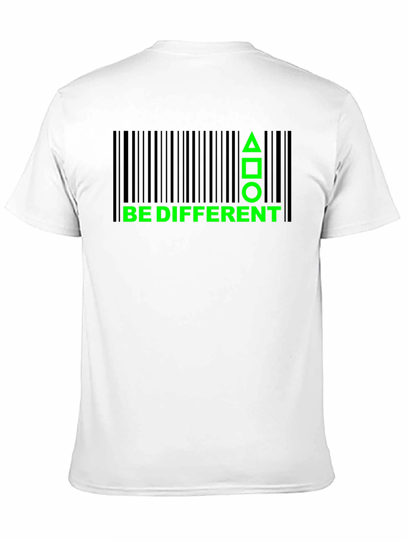 Be Different Graphic T-Shirt - Black Cotton Tee
