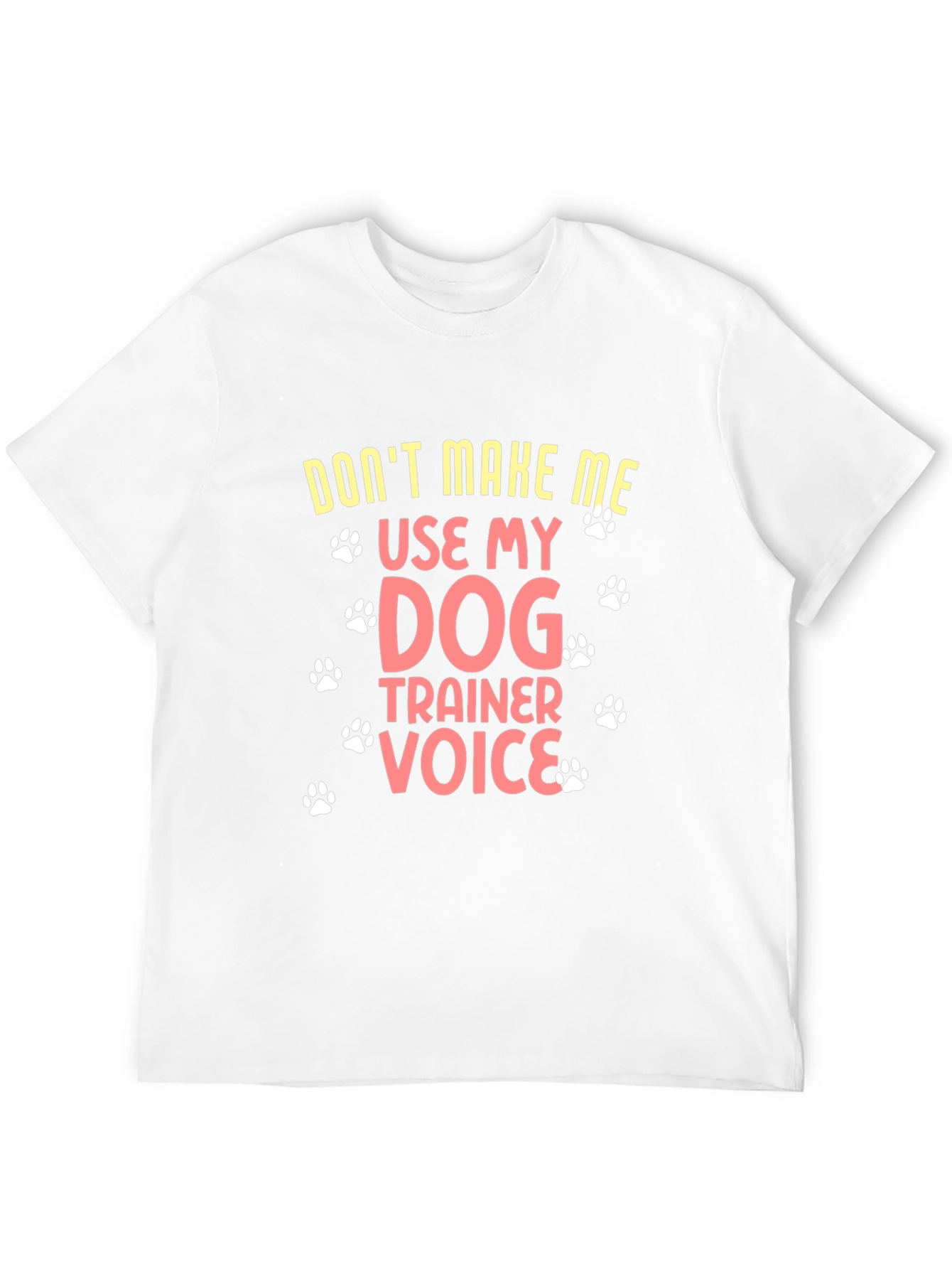 Dog Trainer Voice Graphic T-Shirt