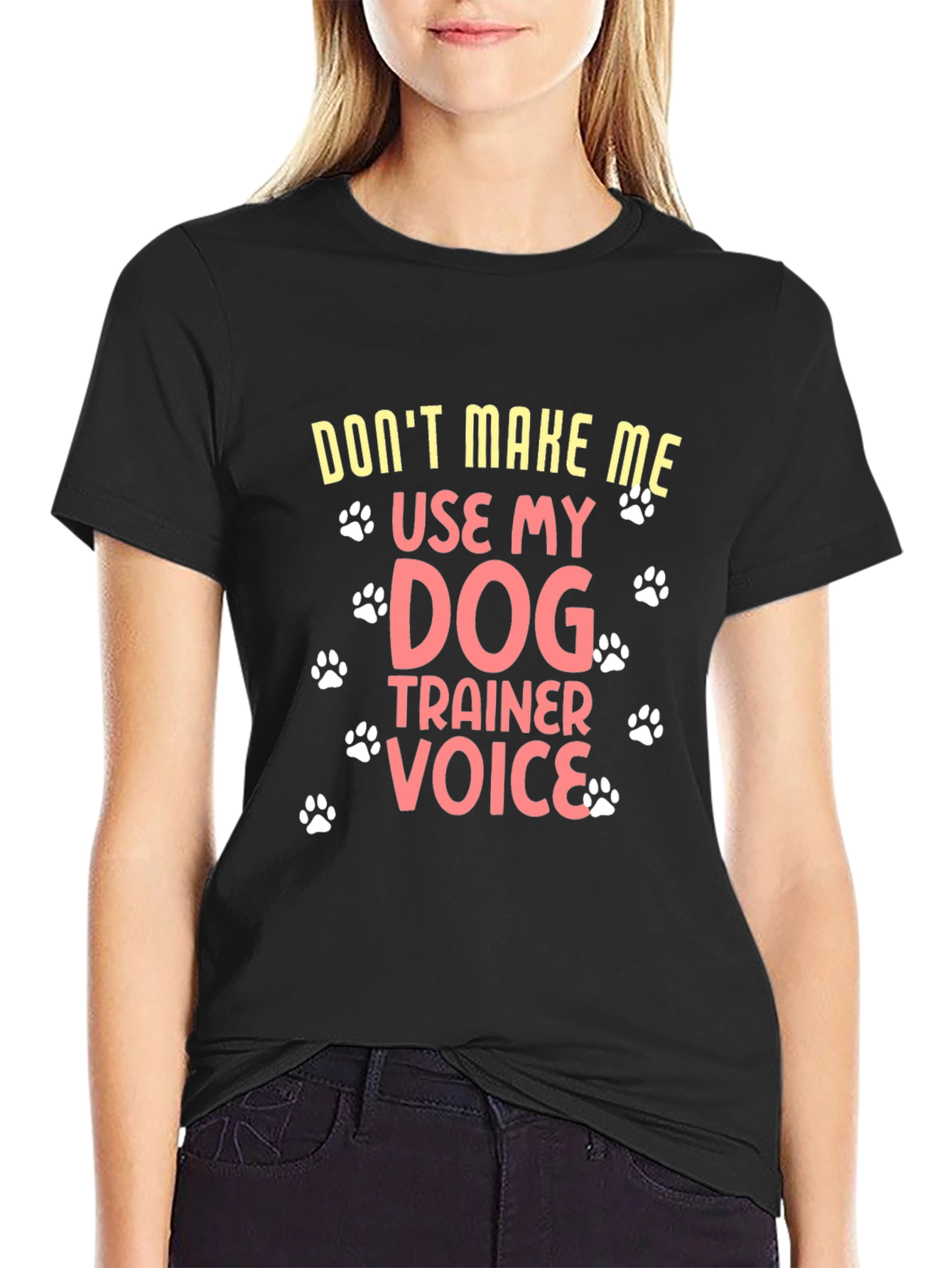 Dog Trainer Voice Graphic T-Shirt