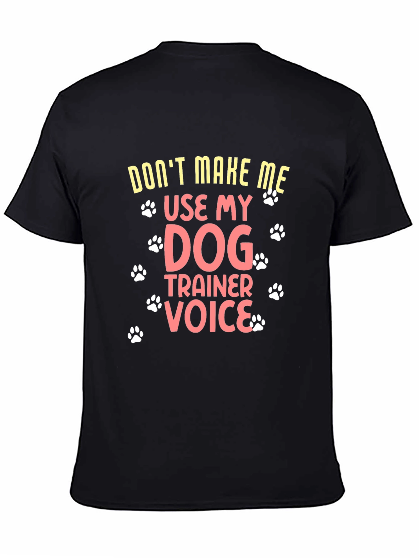 Dog Trainer Voice Graphic T-Shirt