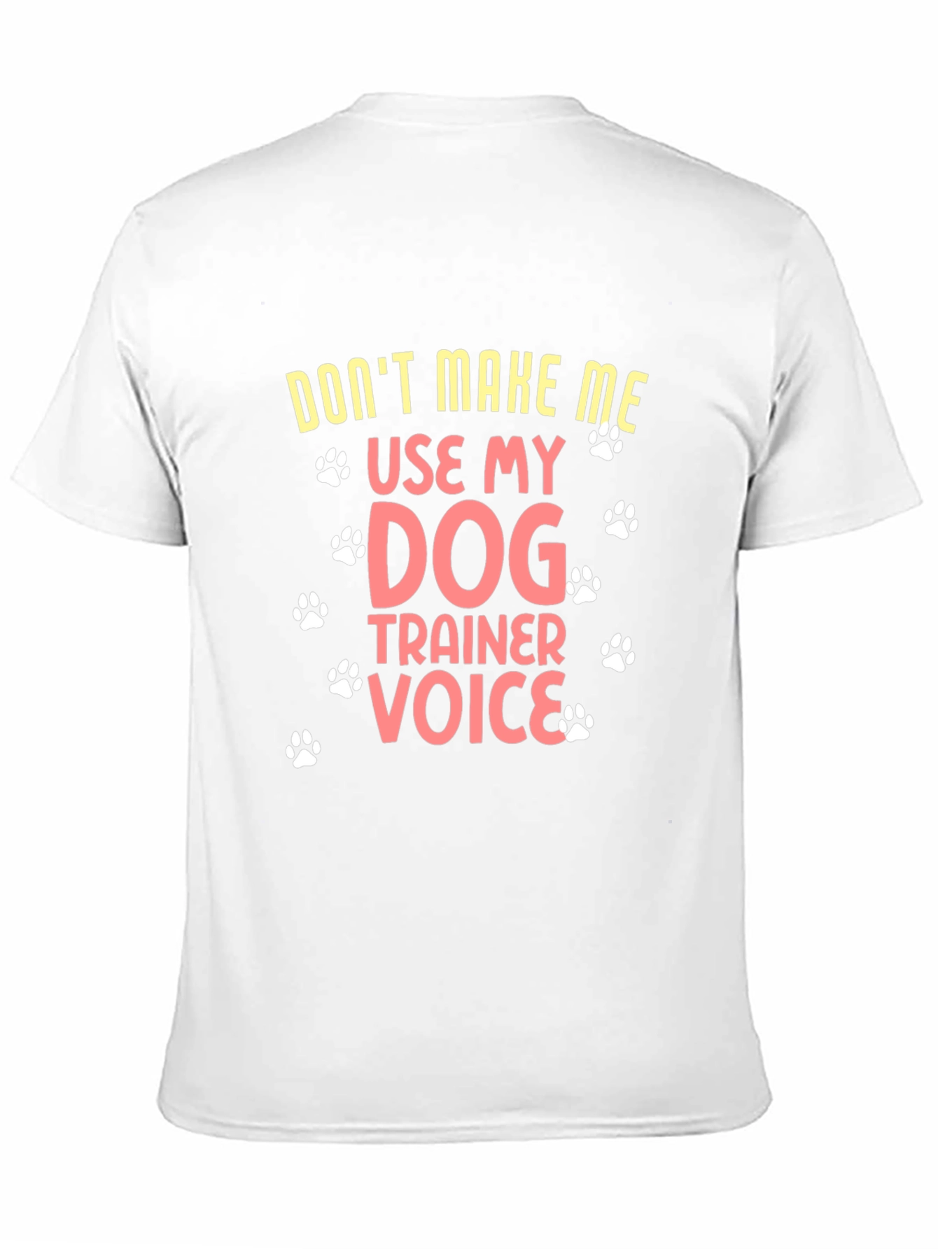 Dog Trainer Voice Graphic T-Shirt