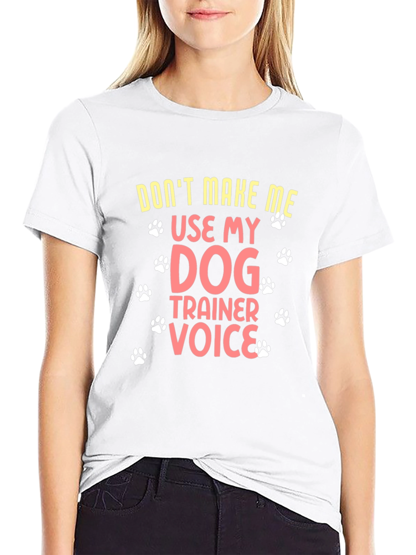 Dog Trainer Voice Graphic T-Shirt