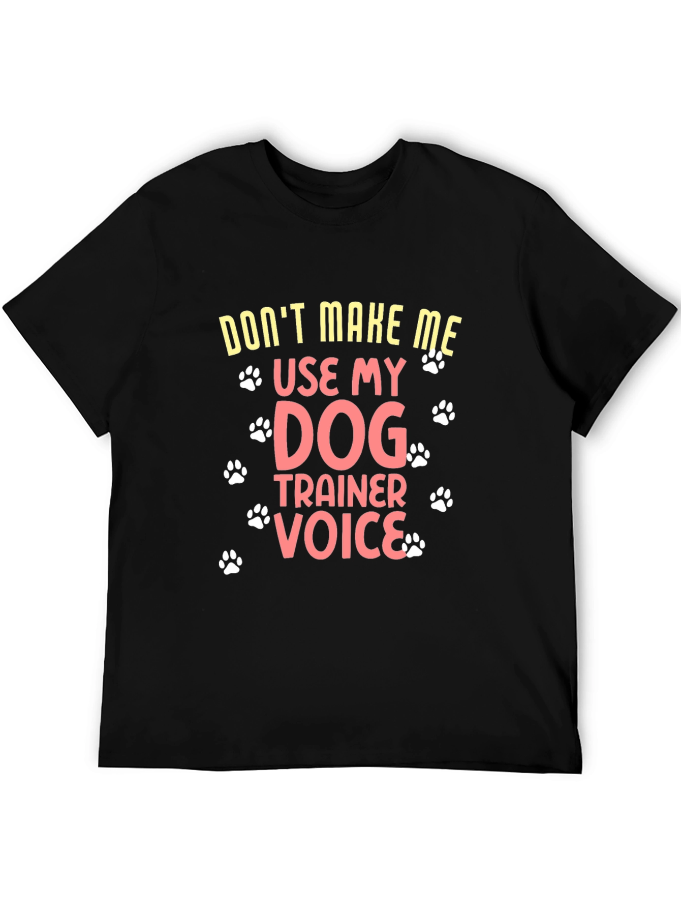 Dog Trainer Voice Graphic T-Shirt