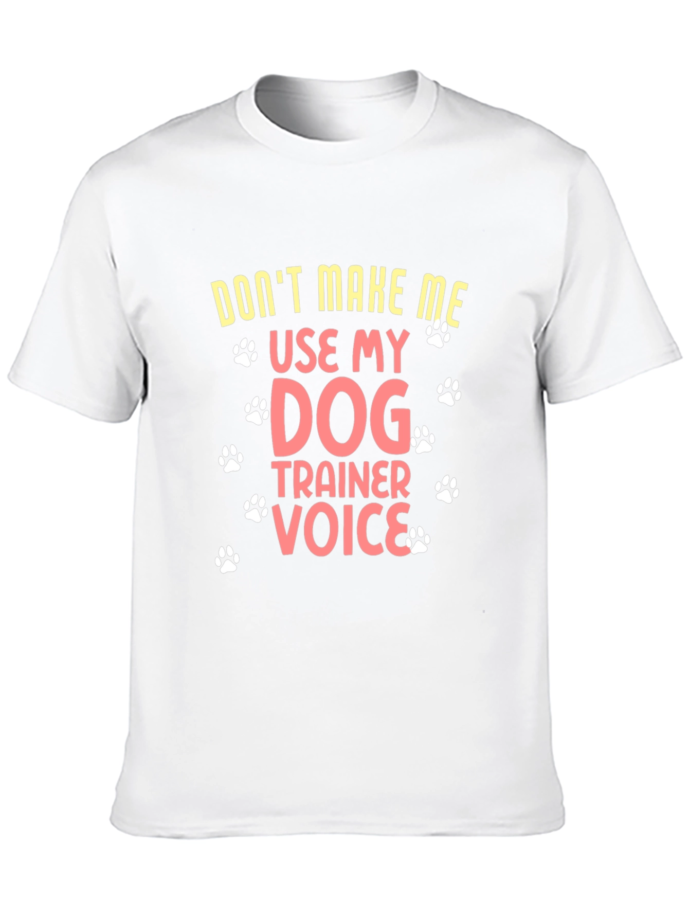 Dog Trainer Voice Graphic T-Shirt