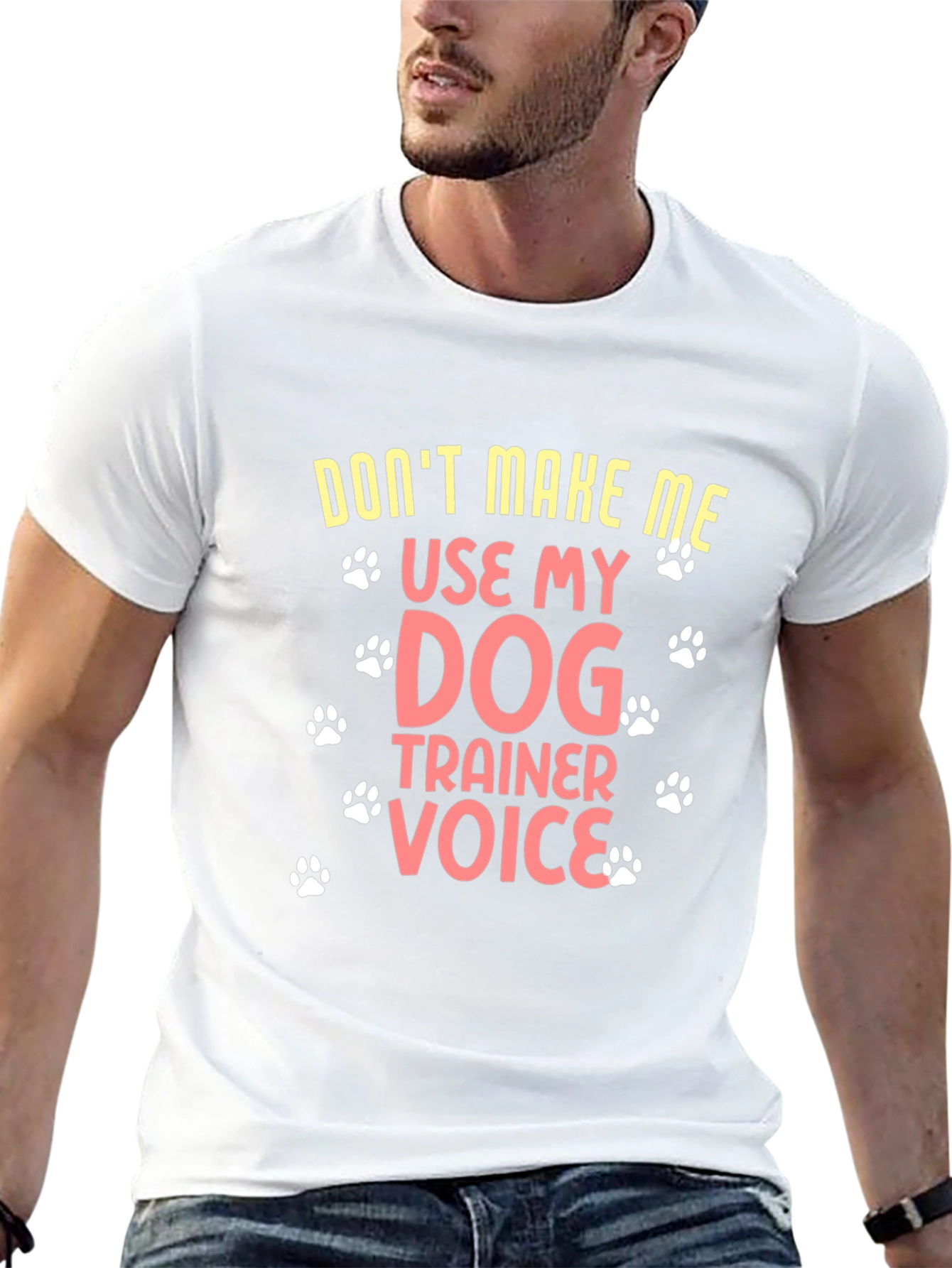 Dog Trainer Voice Graphic T-Shirt