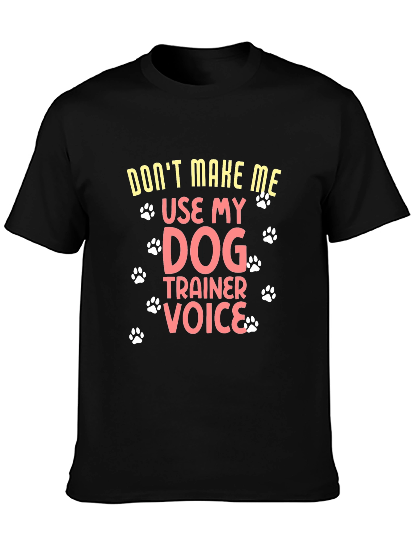 Dog Trainer Voice Graphic T-Shirt