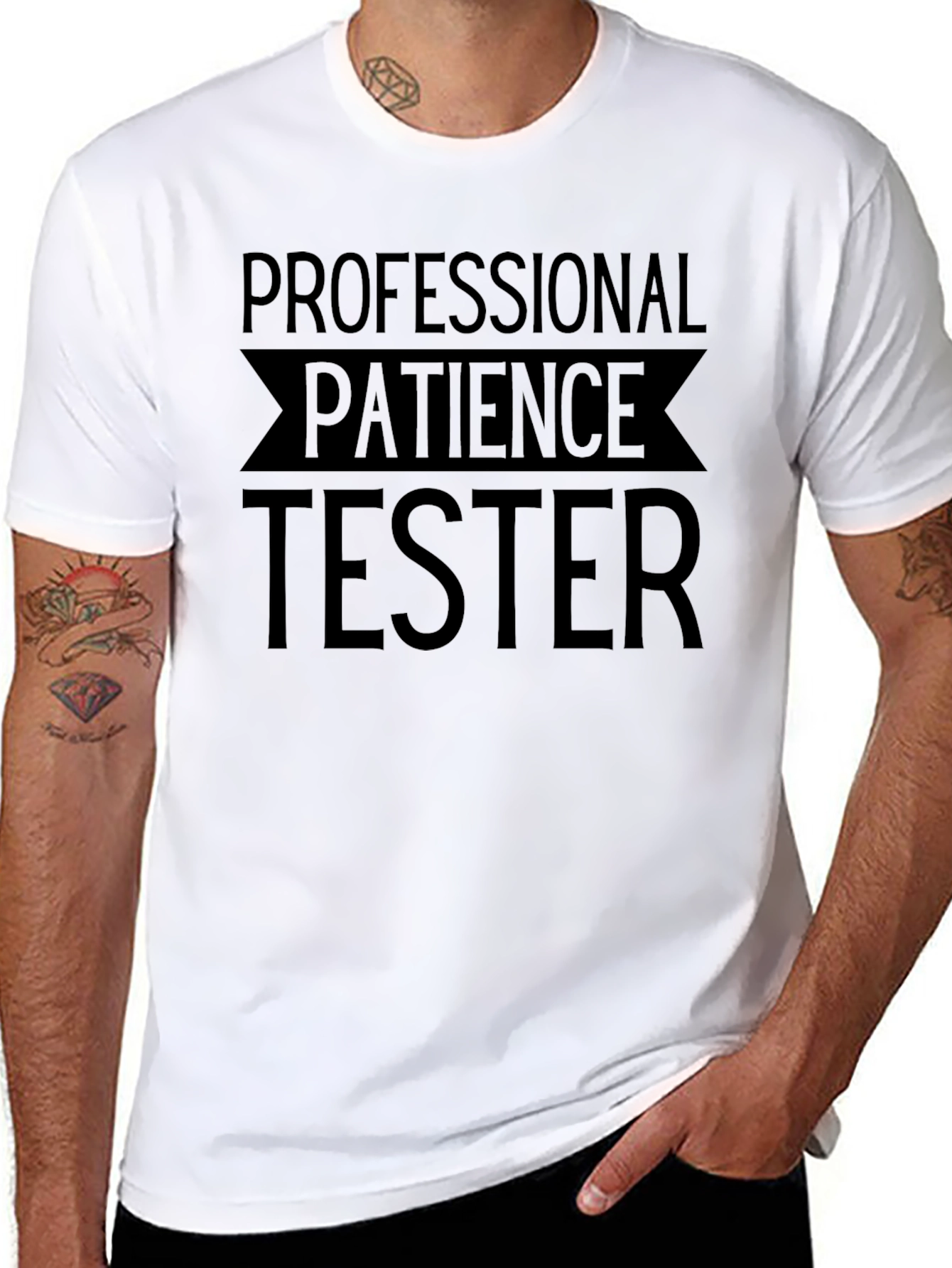 Professional Patience Tester Graphic Tee