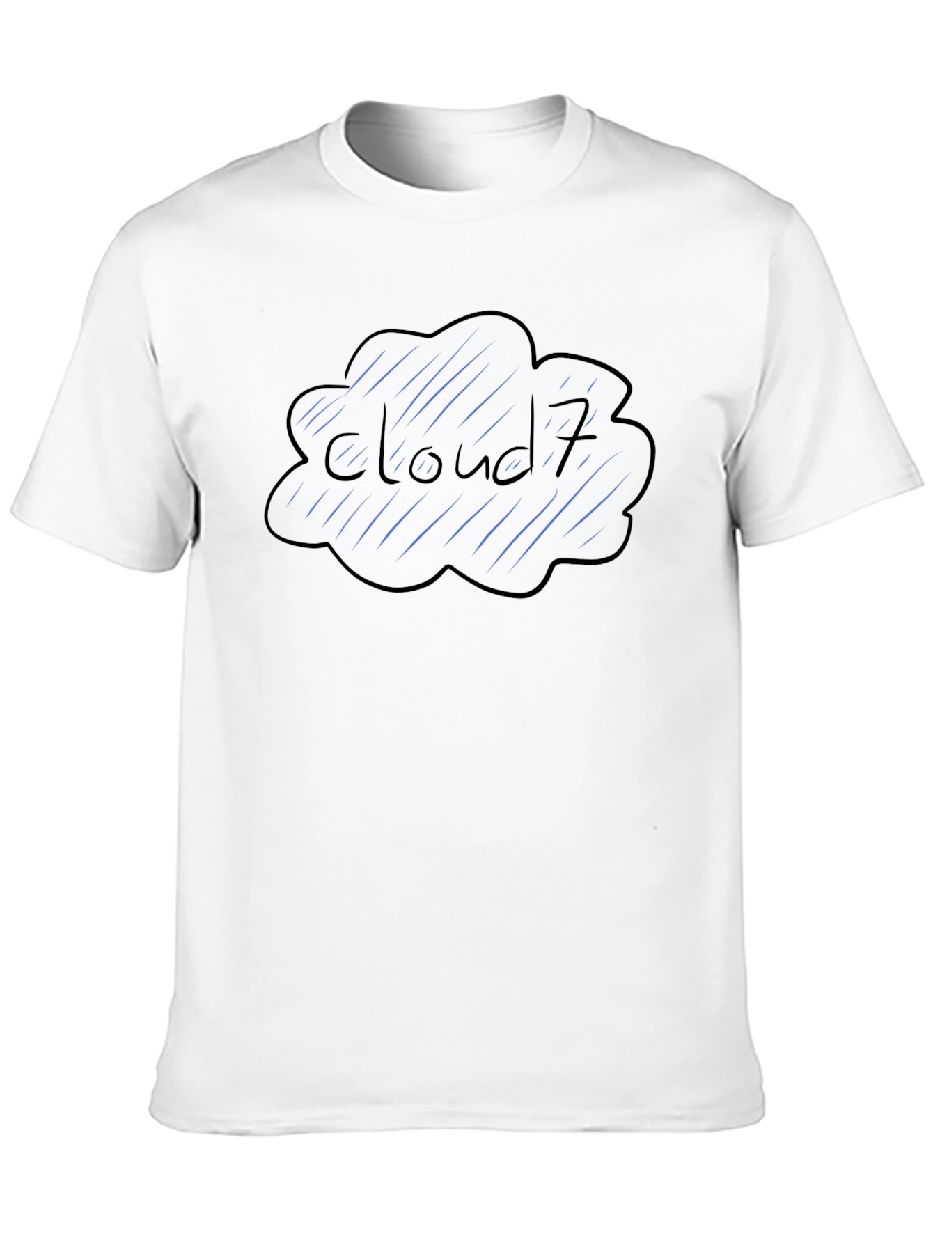 Cloud 7 Graphic T-Shirt