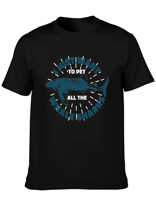 I Just Want to Pet All the Whale Sharks T-Shirt