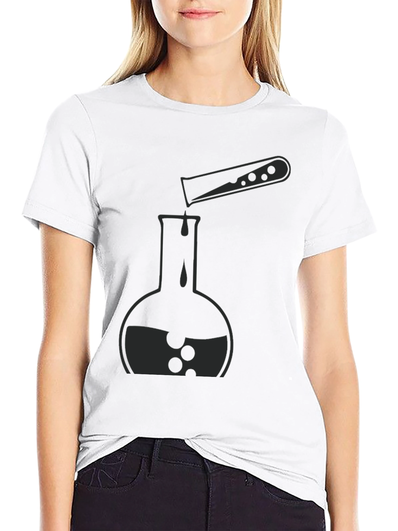 Science Beaker T-Shirt - Chemistry Lab Design