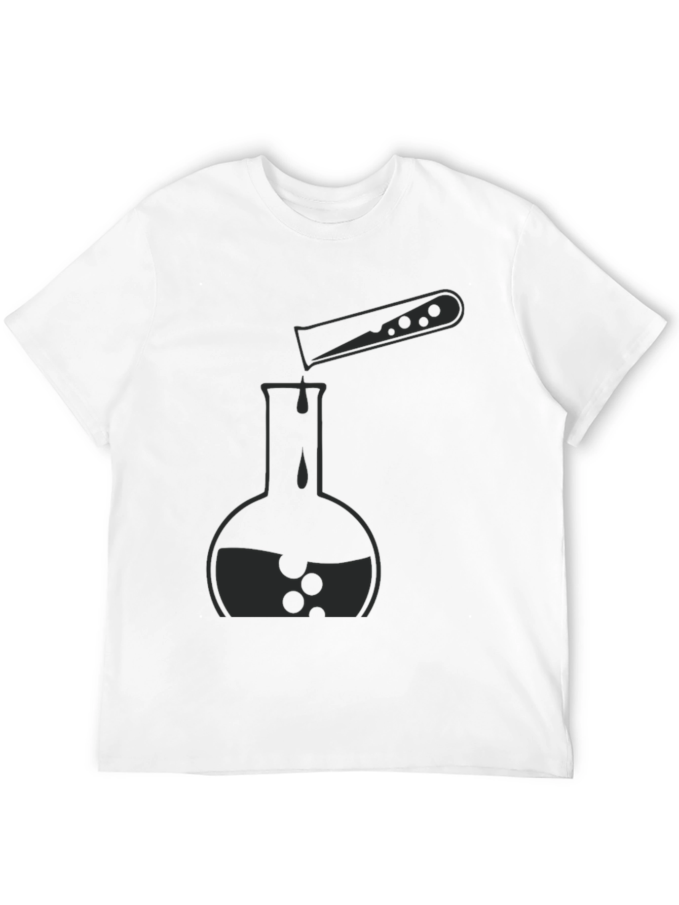 Science Beaker T-Shirt - Chemistry Lab Design