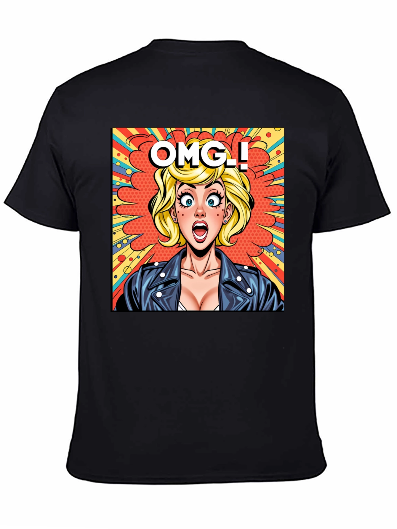 OMG Pop Art T-Shirt - Retro Comic Style Tee
