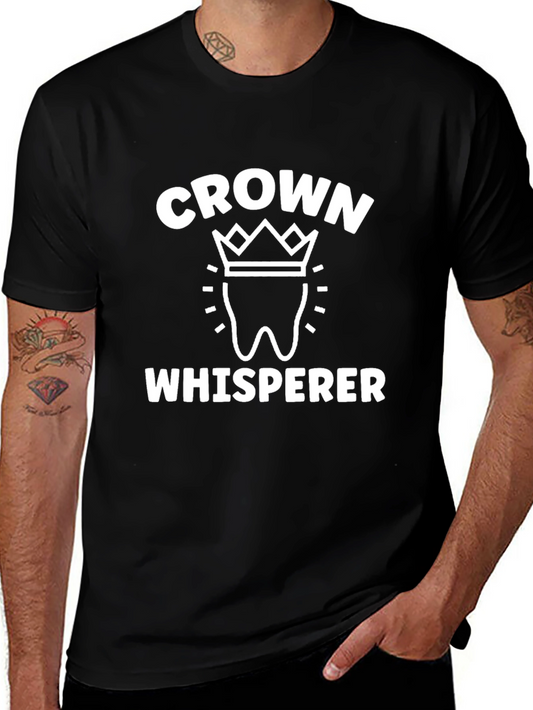 Crown Whisperer Black T-Shirt