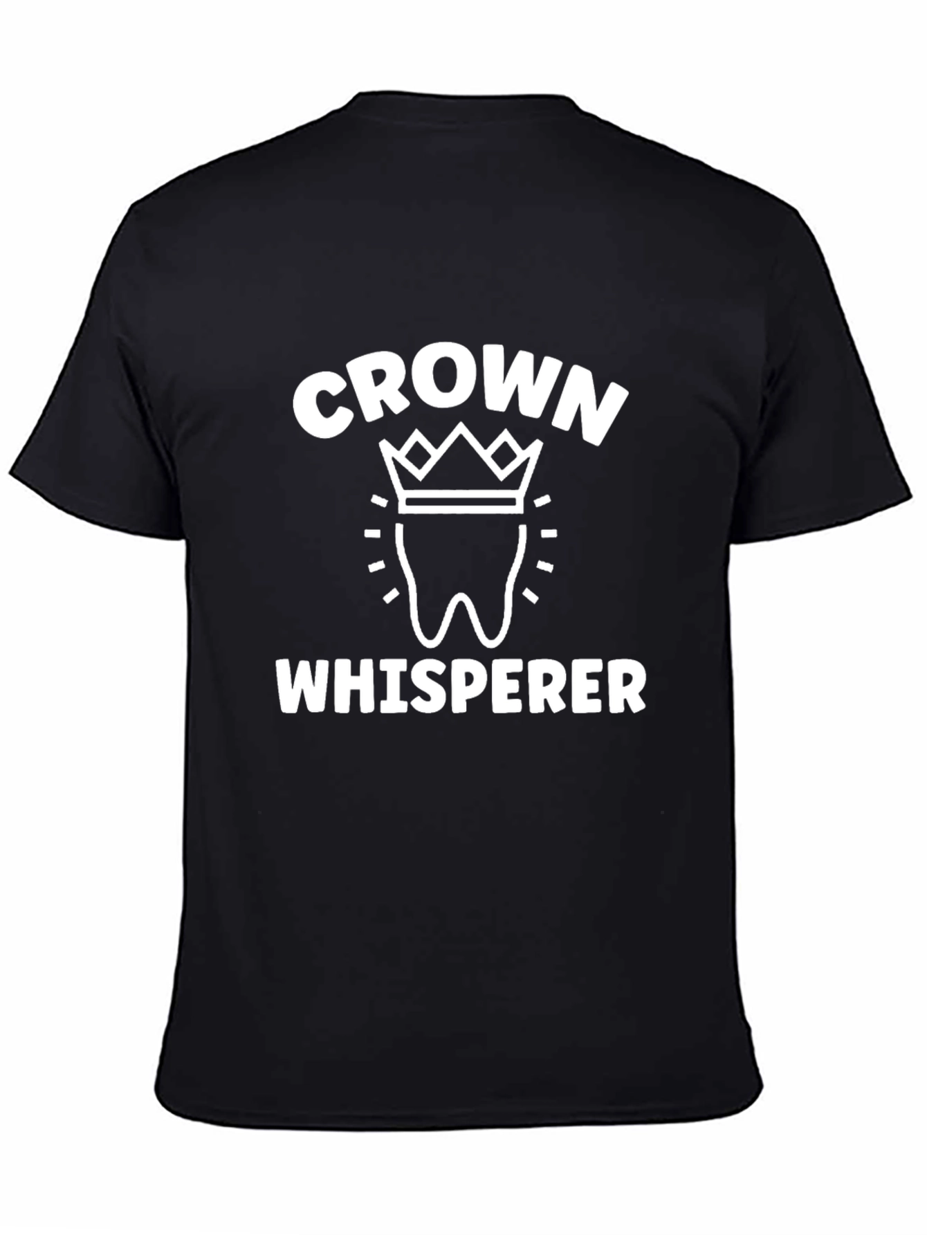 Crown Whisperer Black T-Shirt
