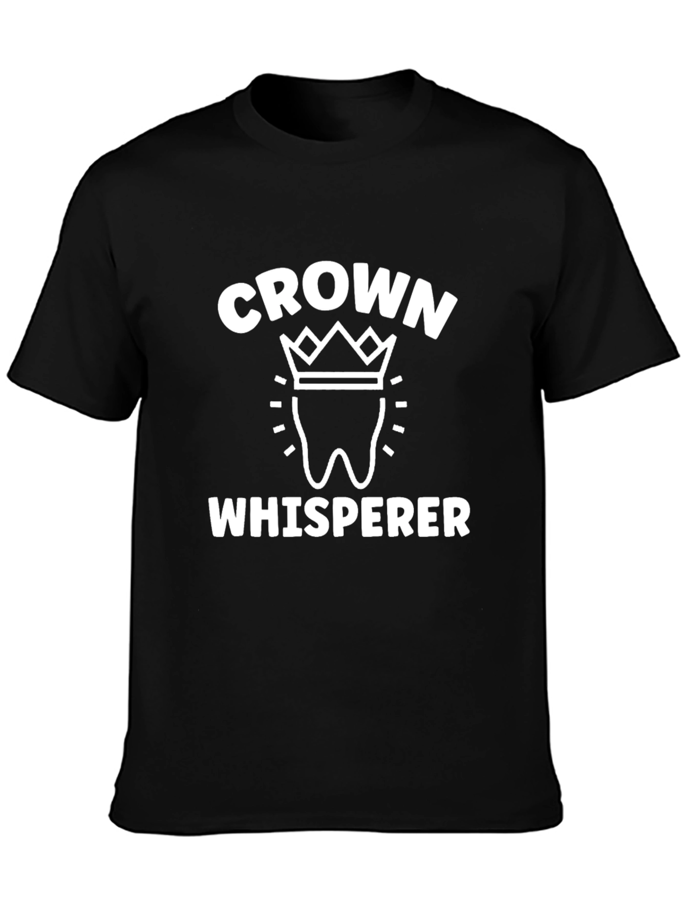 Crown Whisperer Black T-Shirt