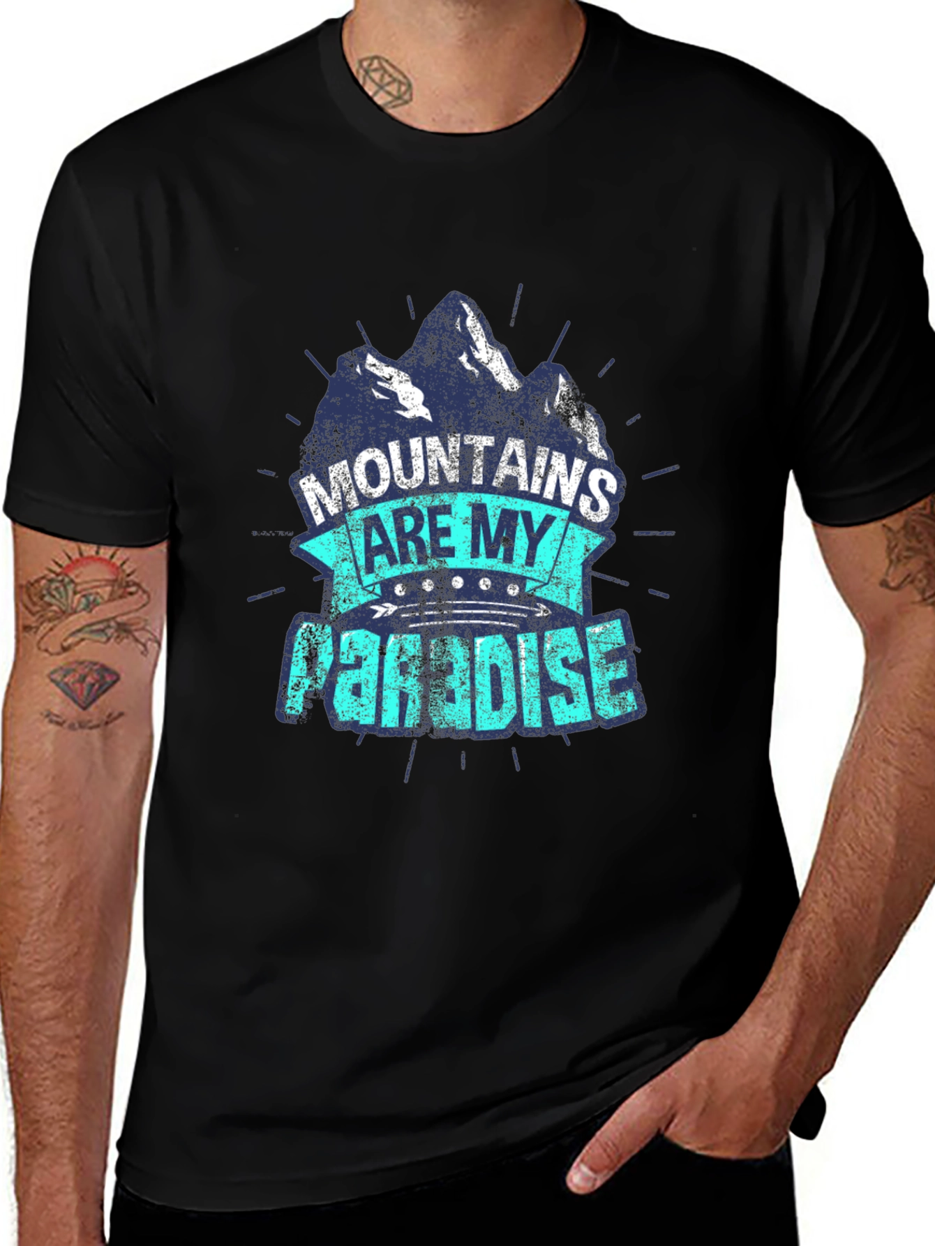 Mountains Are My Paradise Graphic Tee