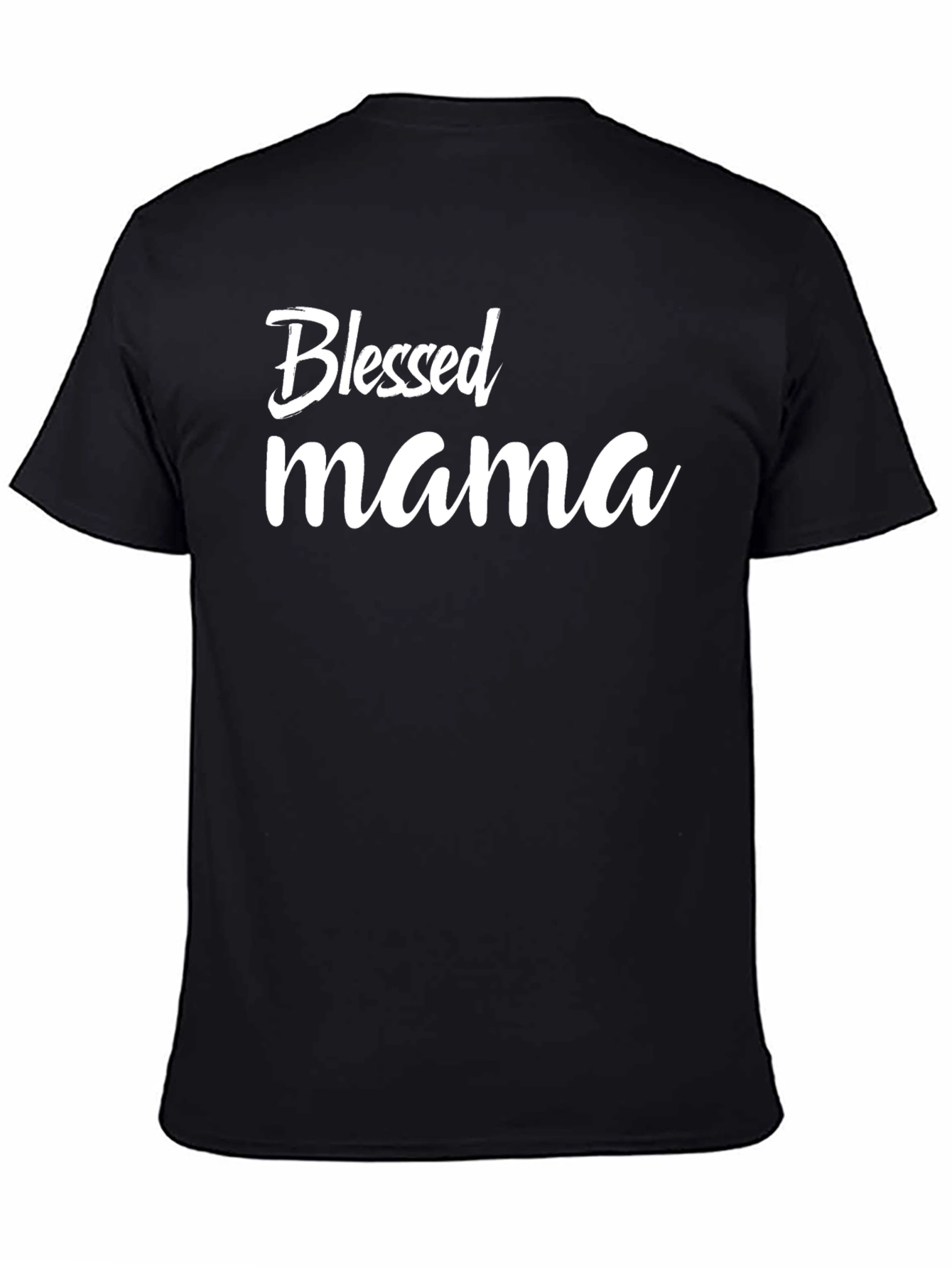 Blessed Mama Black T-Shirt