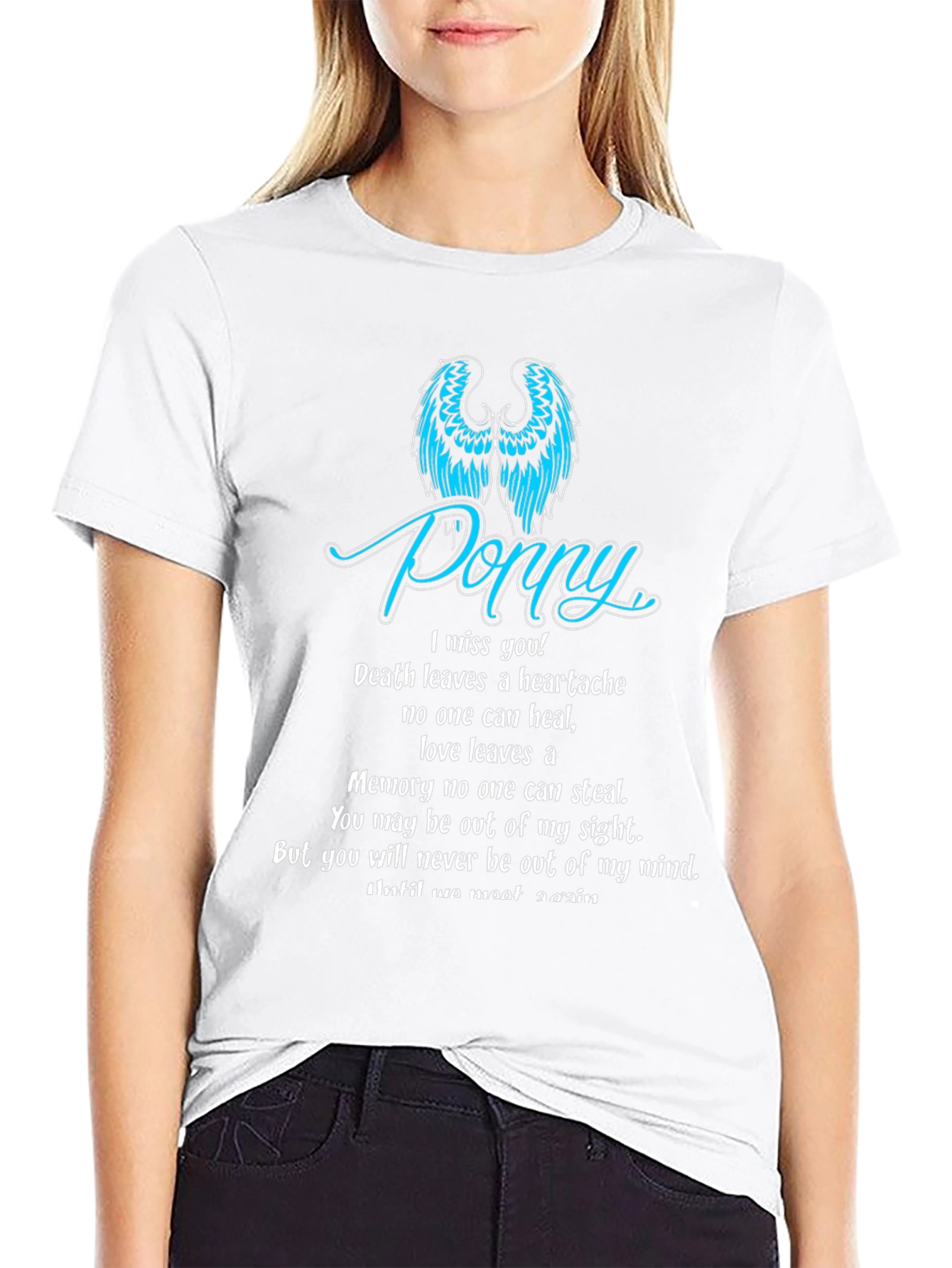 Memorial T-Shirt: Poppy I Miss You