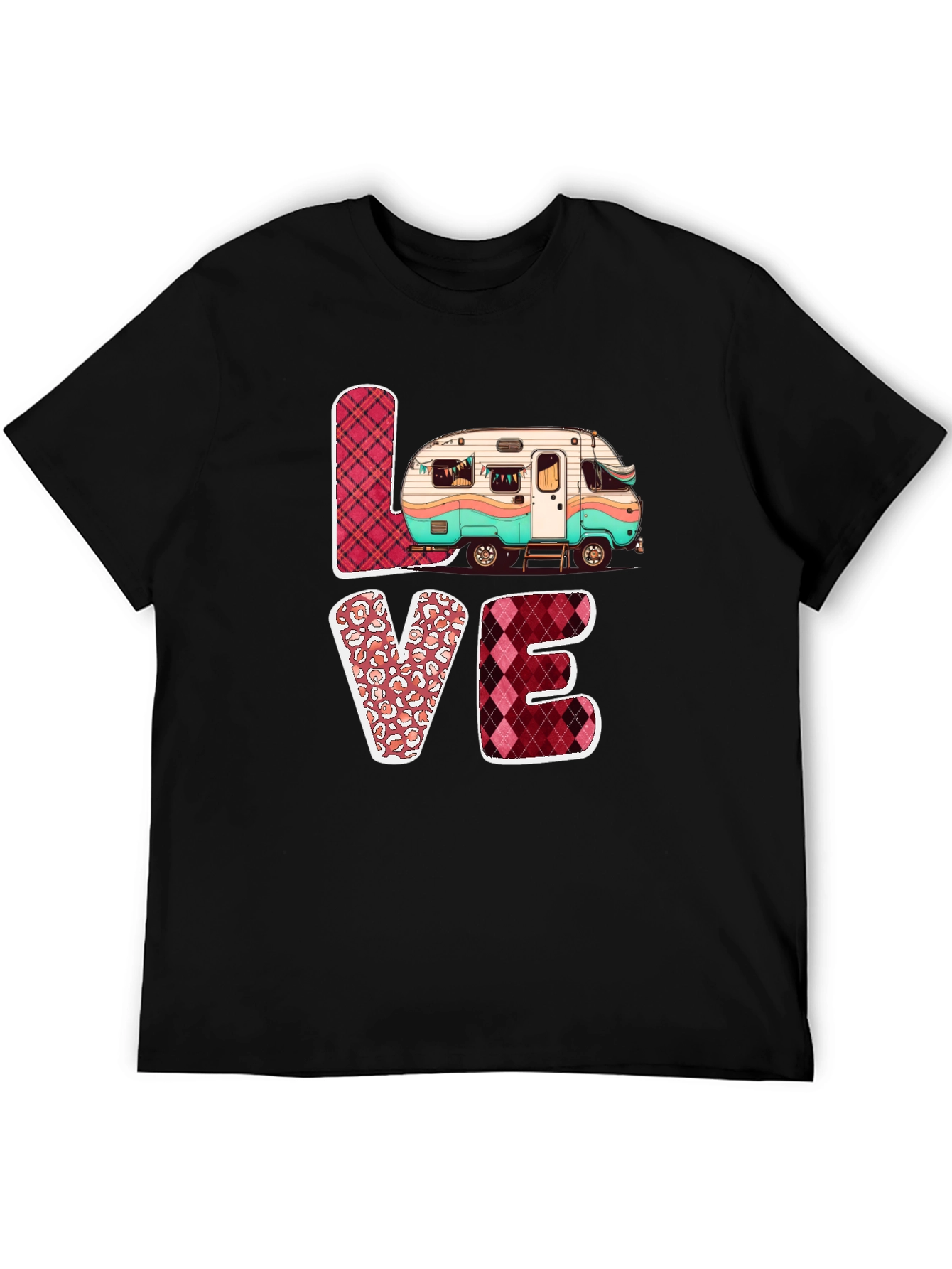 LOVE Camping T-Shirt Cute Camper Tee
