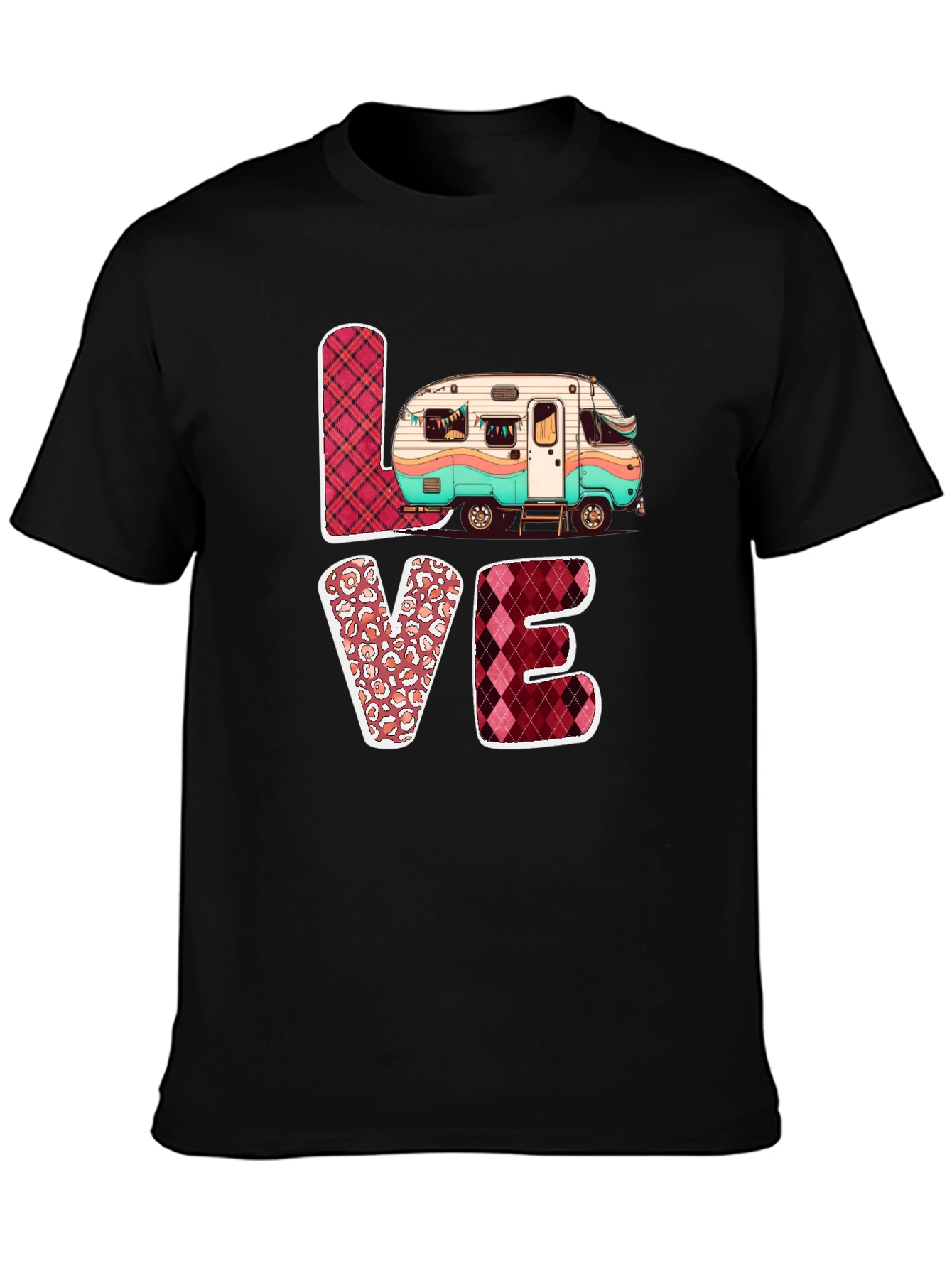 LOVE Camping T-Shirt Cute Camper Tee