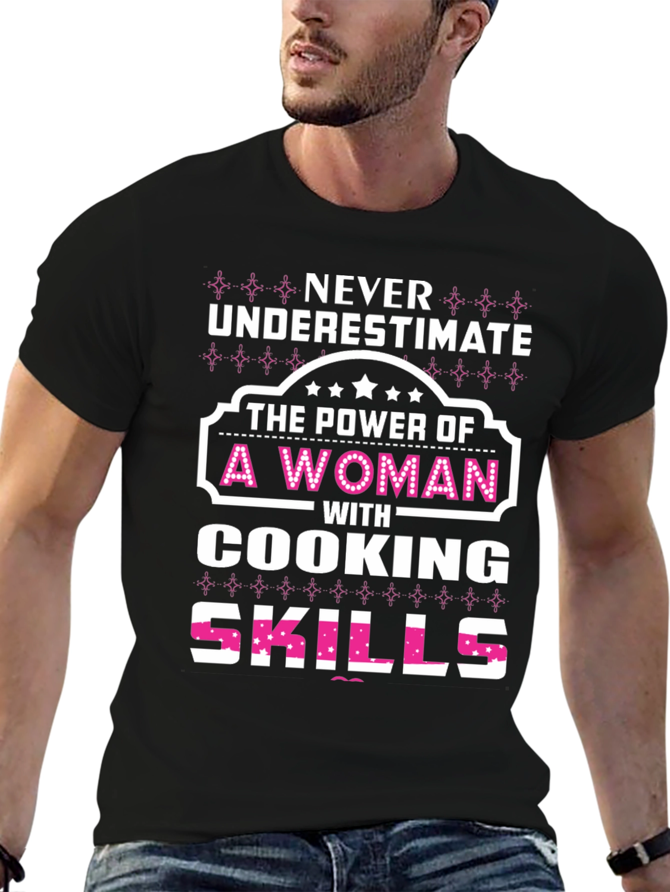 Never Underestimate Cooking Skills T-Shirt