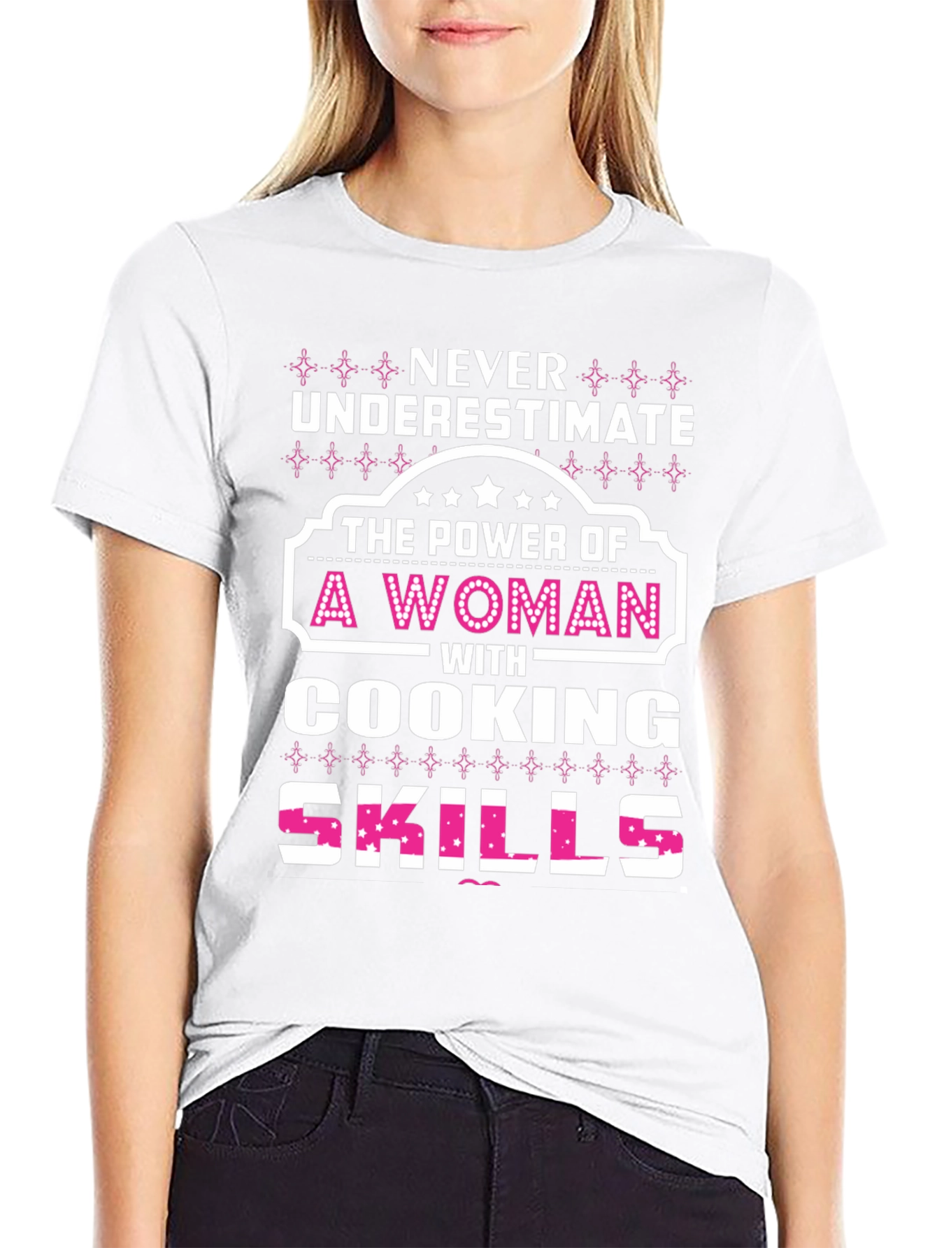 Never Underestimate Cooking Skills T-Shirt