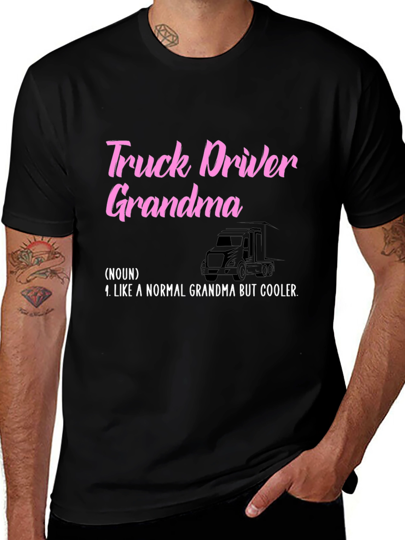 Truck Driver Grandma T-Shirt