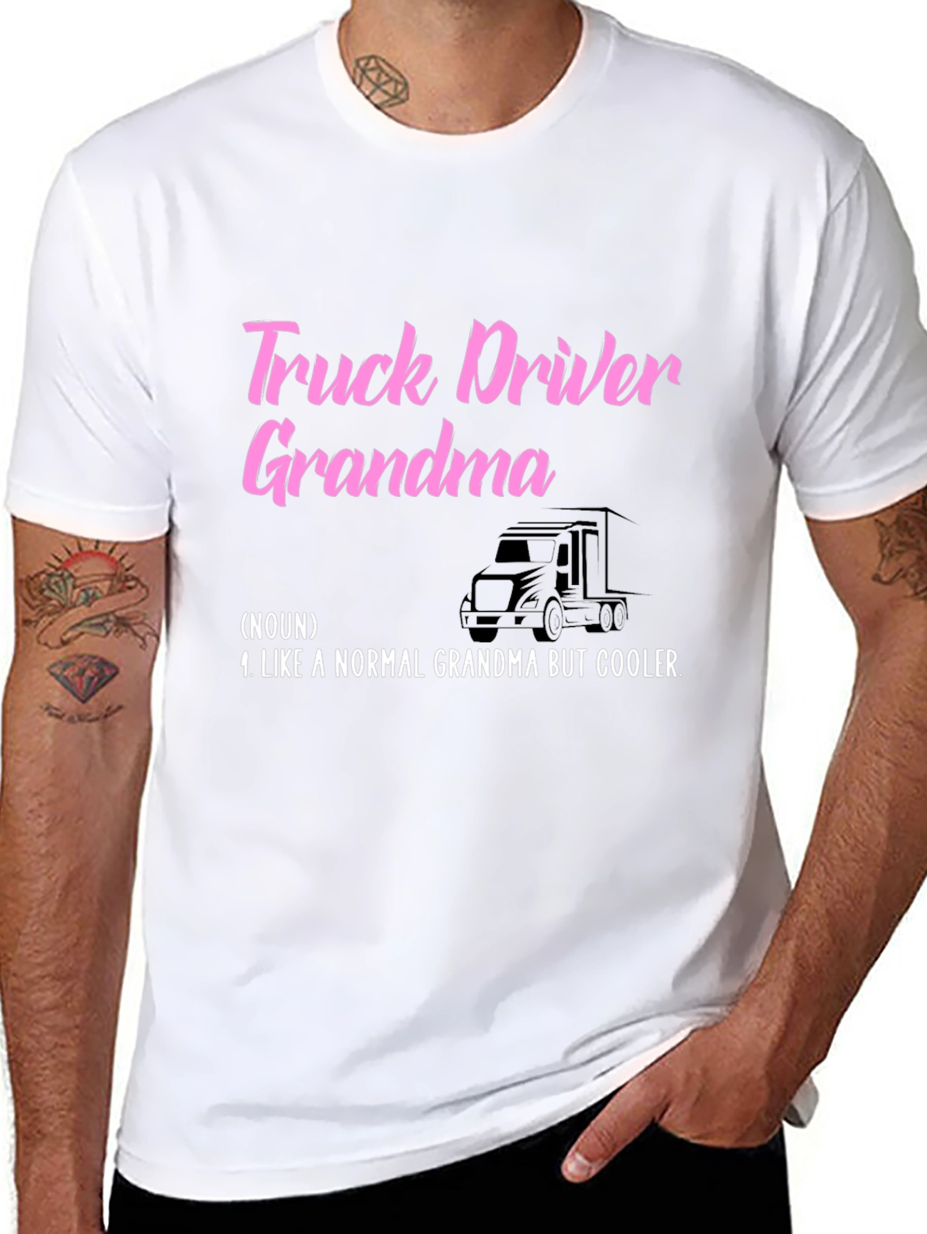 Truck Driver Grandma T-Shirt